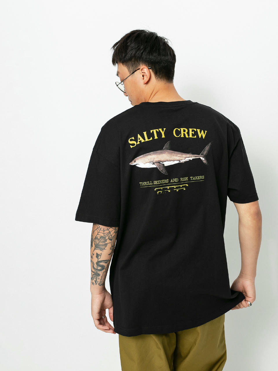 Salty Crew Bruce Prenium T-shirt (black)