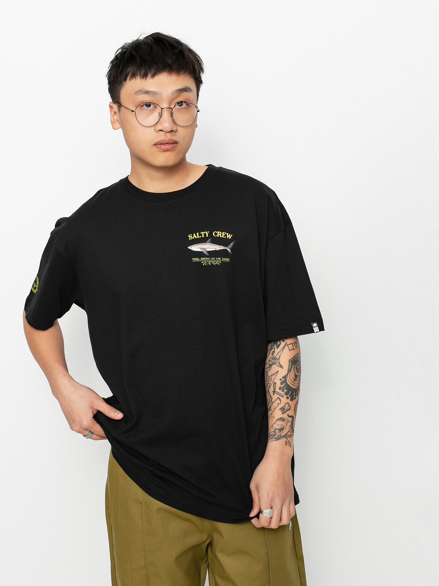 Salty Crew Bruce Prenium T-shirt (black)