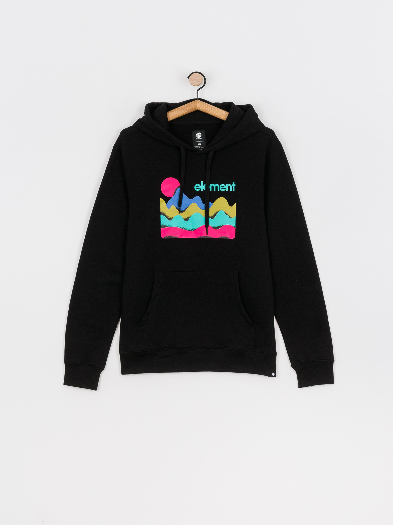 Element Baskin HD Hoodie (flint black)