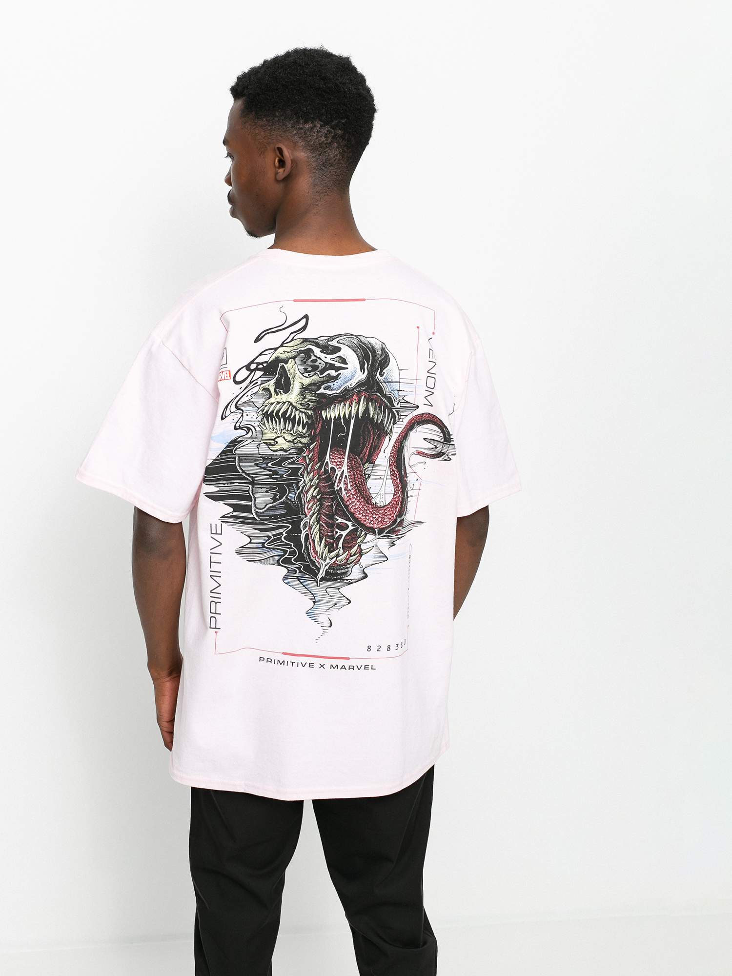 Primitive Venom T-shirt (pink)