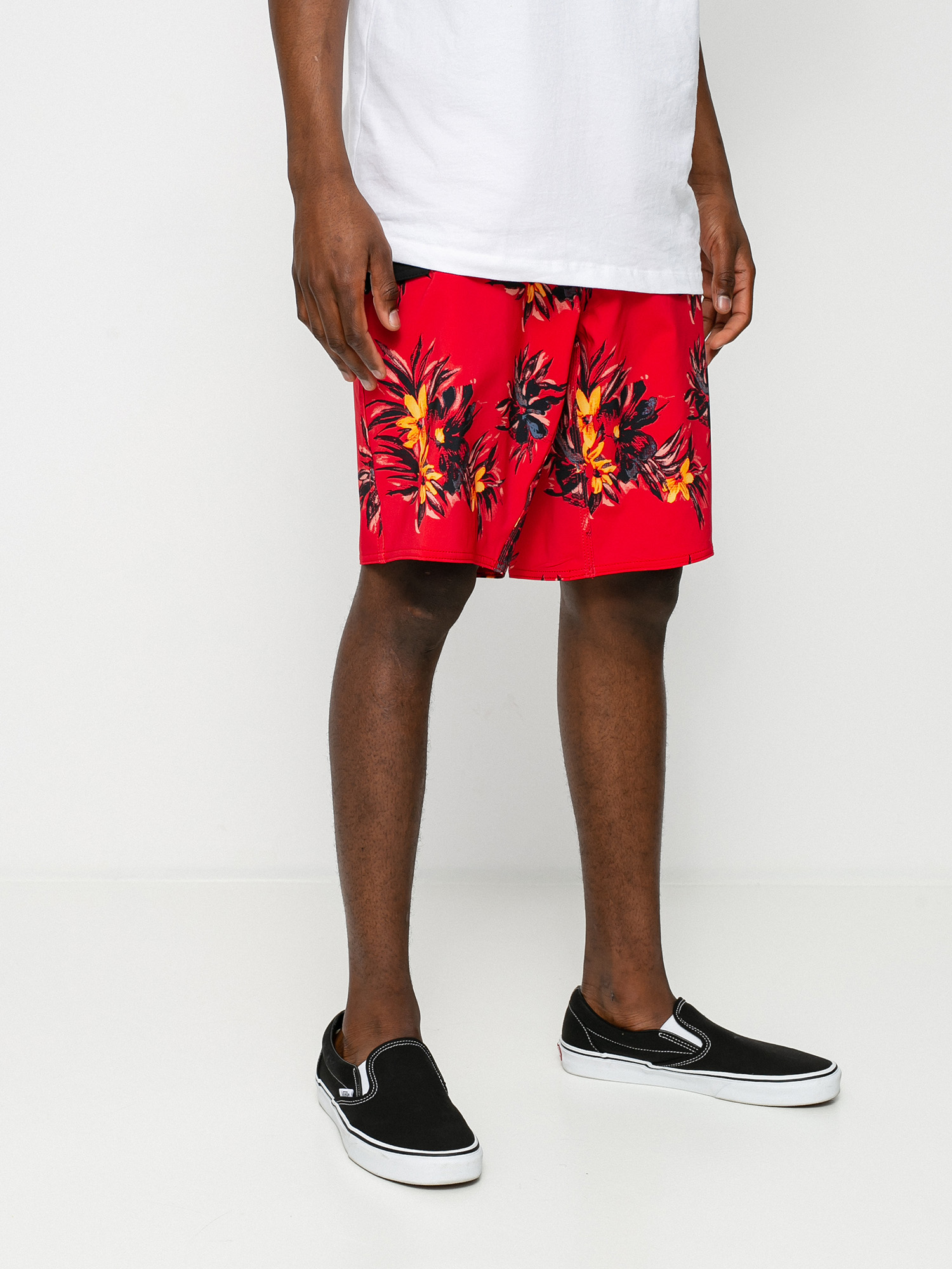 Volcom Mod Lido Prnt 20 Boardshorts (carmine red)