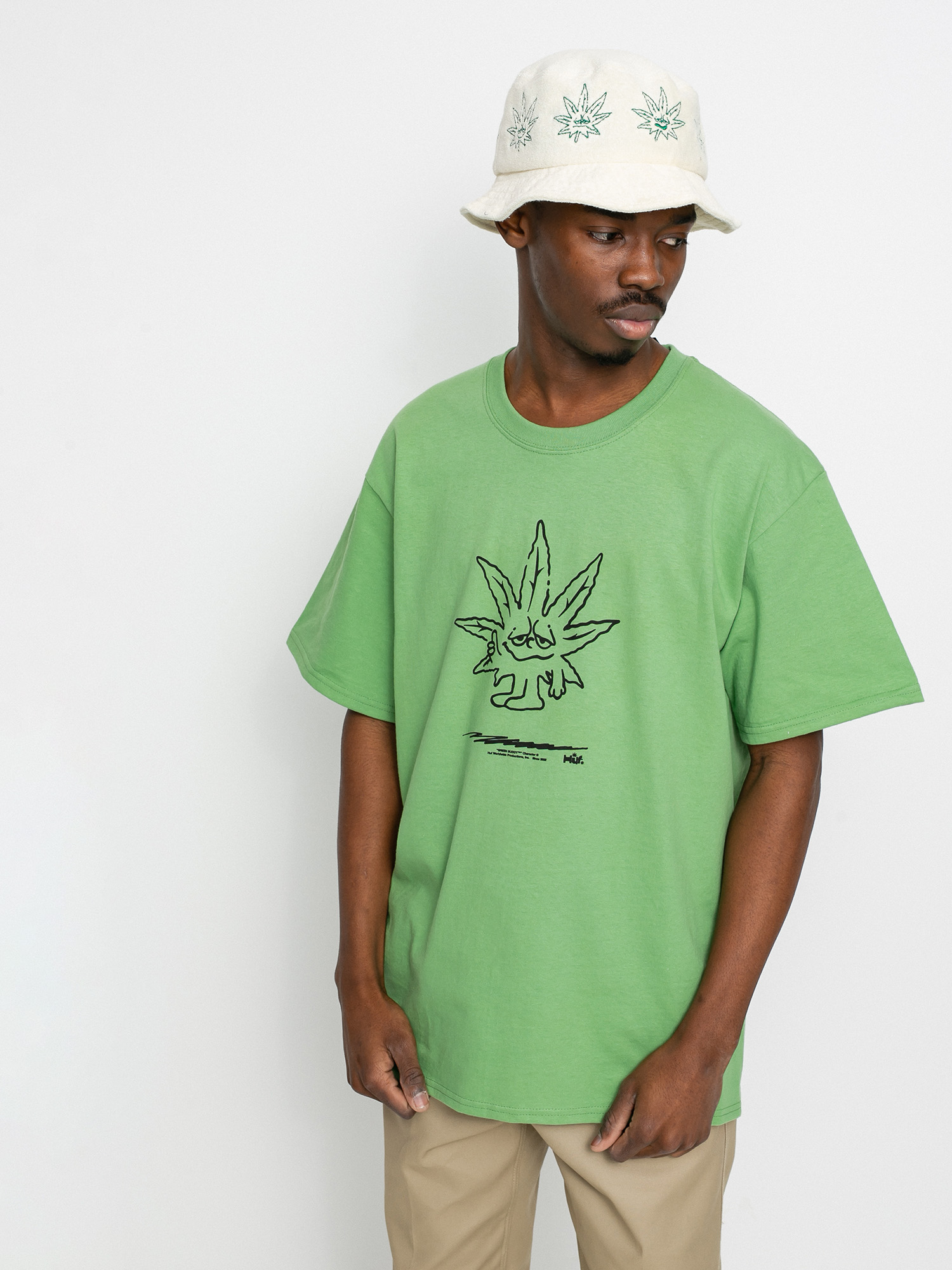 HUF X 420 Easy Green T-shirt - green (dill green)