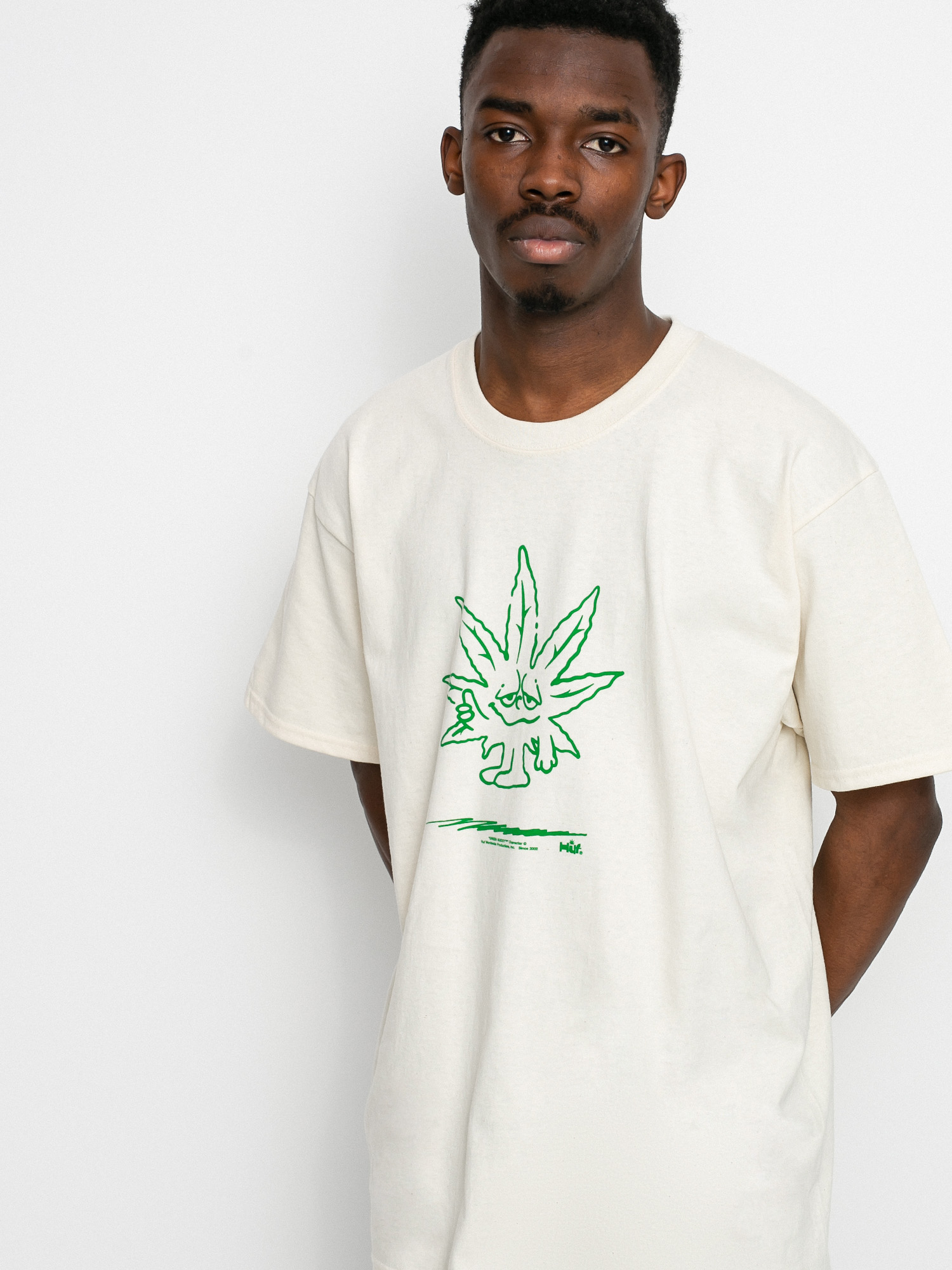 HUF X 420 Easy Green T-shirt (natural)