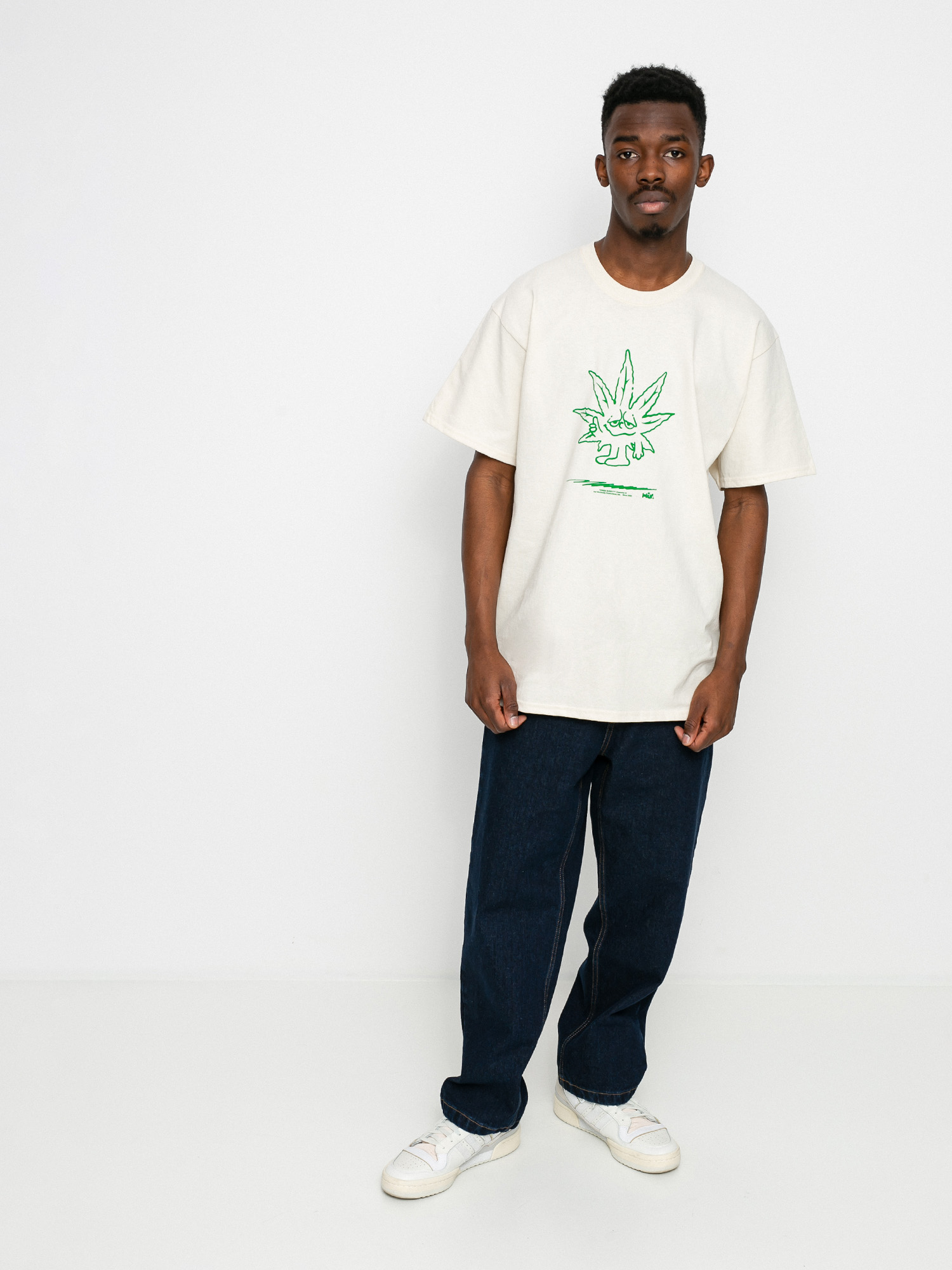 HUF X 420 Easy Green T-shirt (natural)