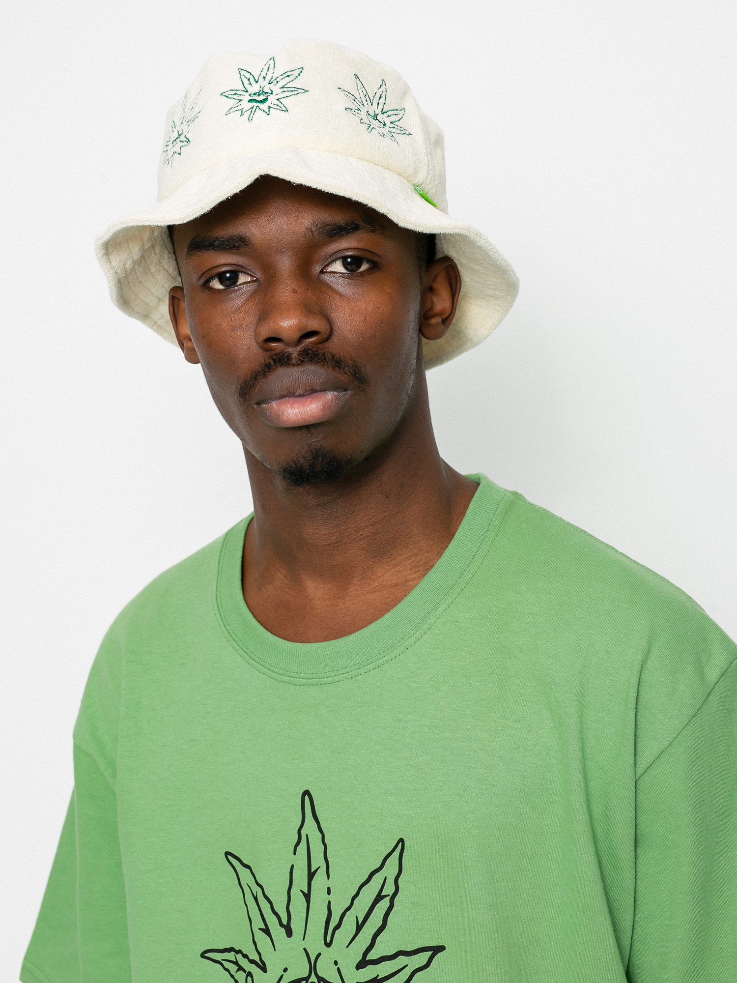 HUF X 420 Green Buddy Terry Cloth Hut/schibermütze (natural)