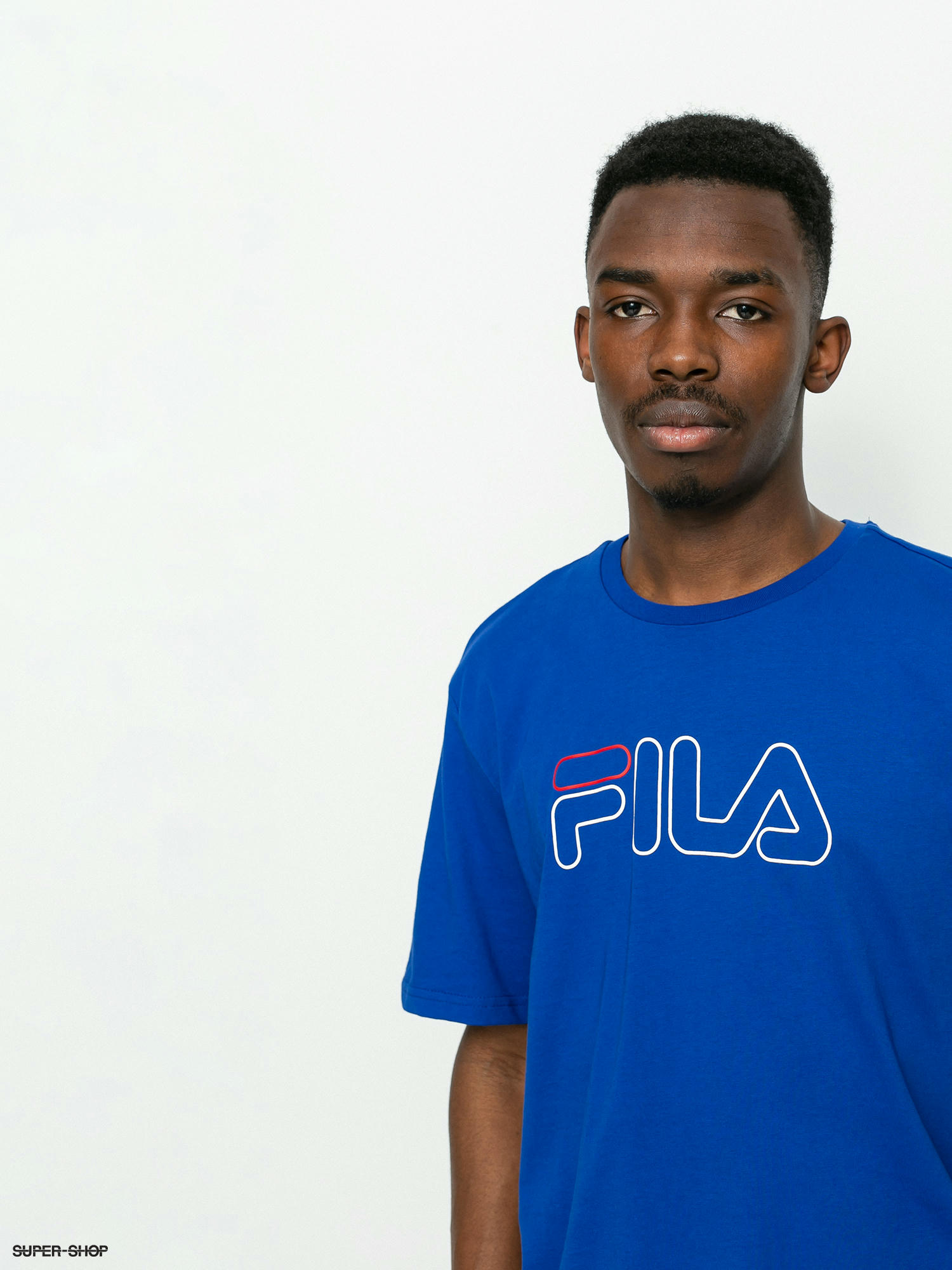 Fila blue t store shirt