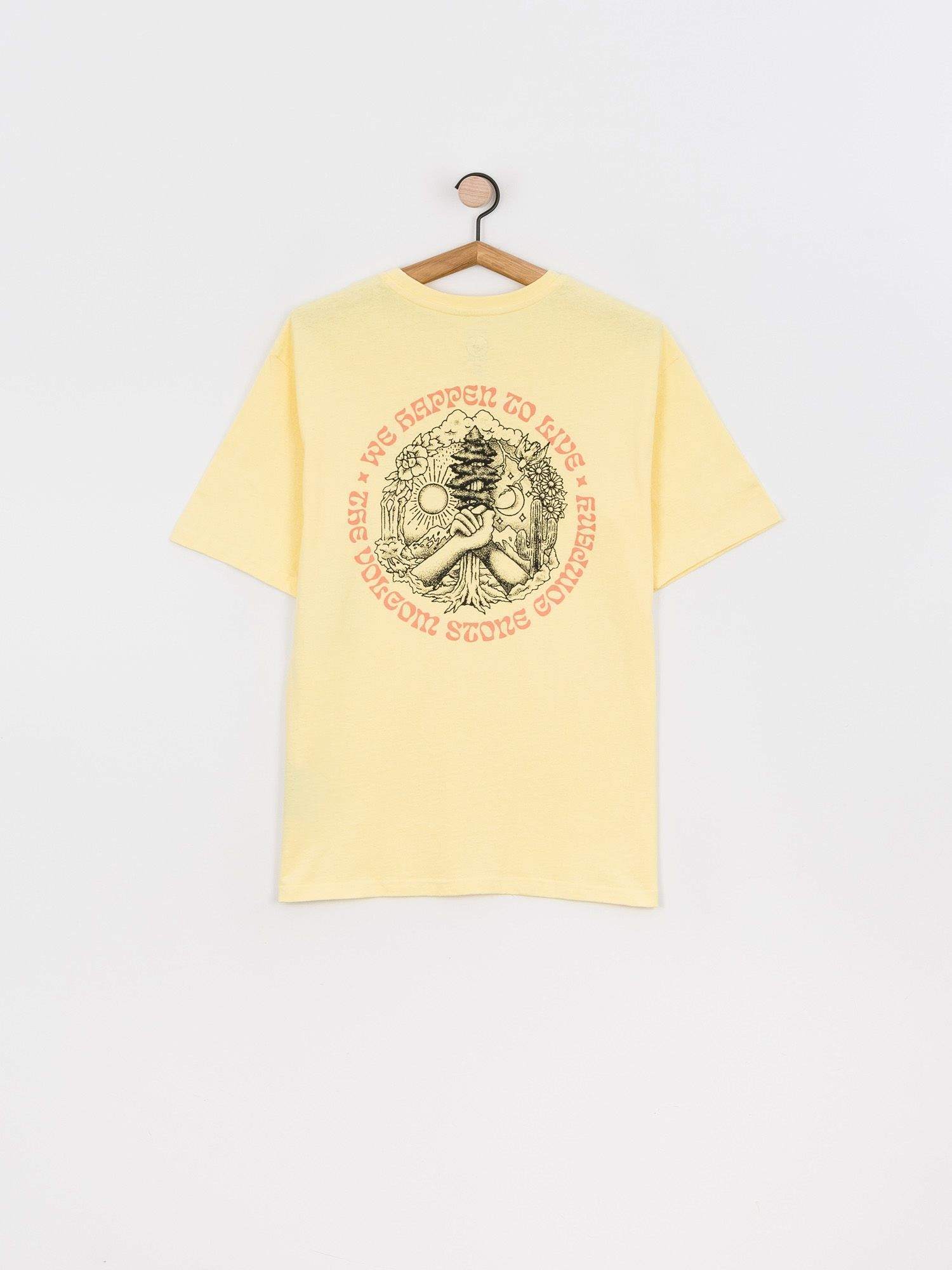 Volcom Gridlock T-shirt (dawn yellow)