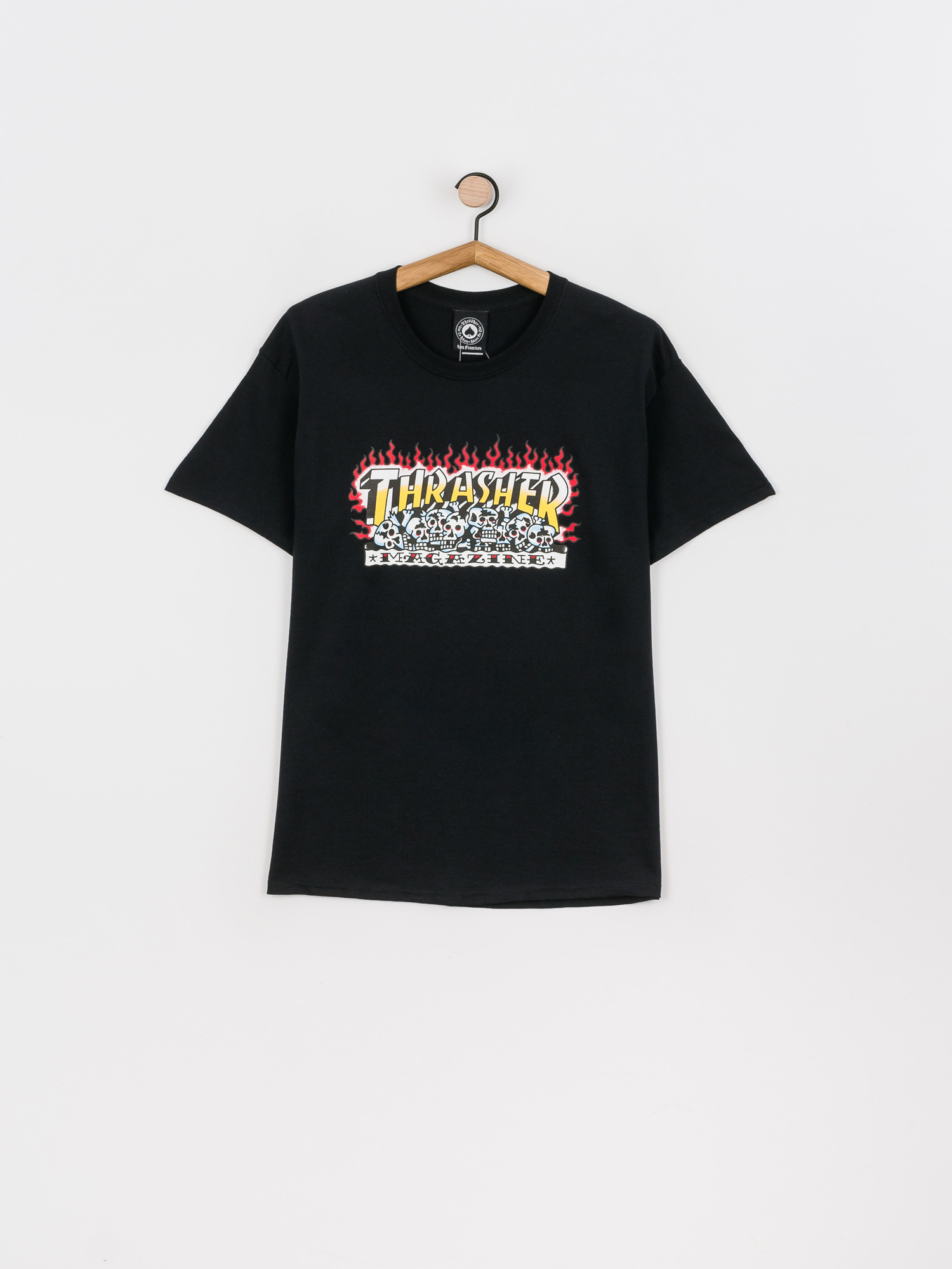 Thrasher Krak Skulls T-shirt - black (black)