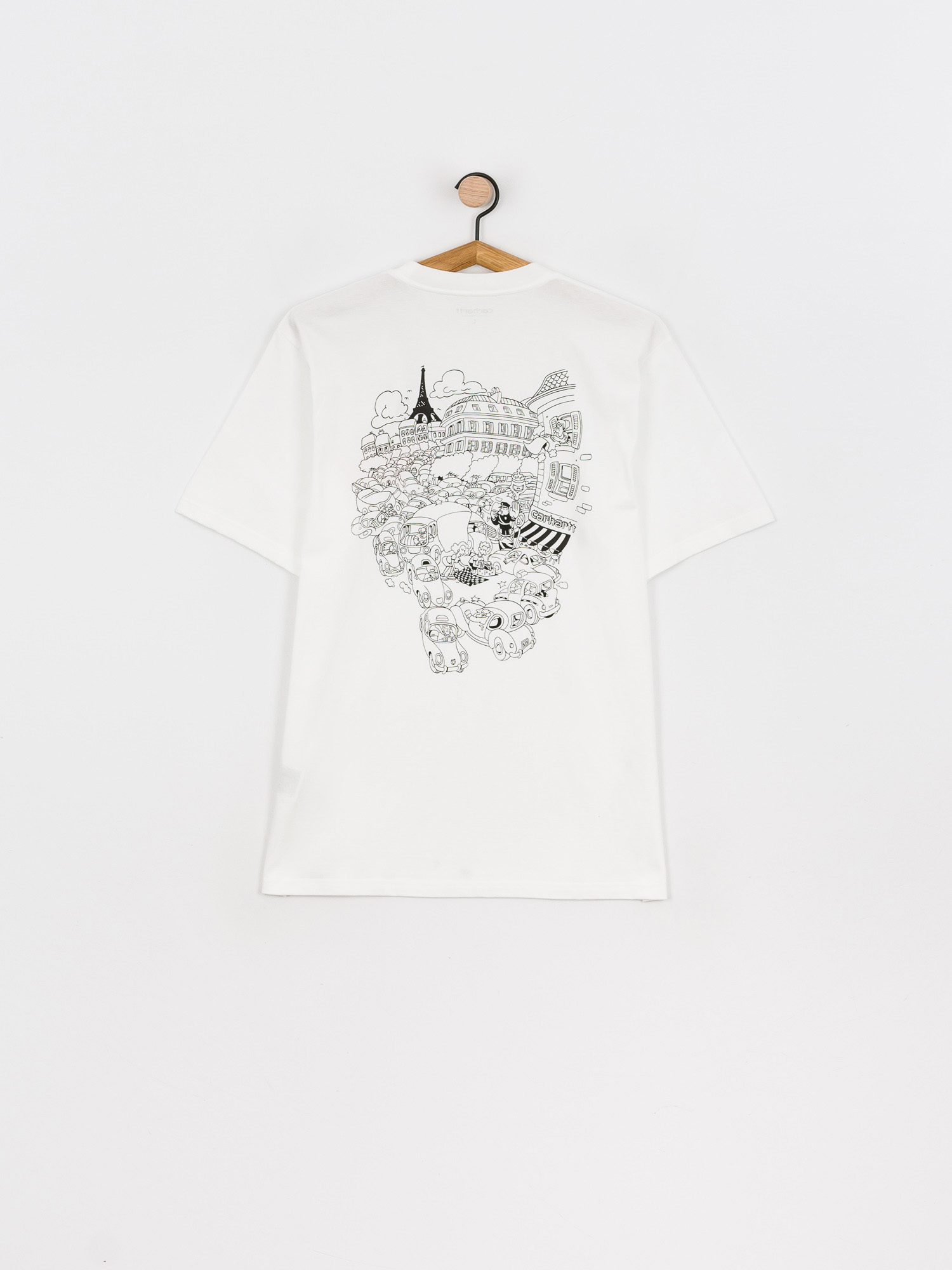 Carhartt WIP Picnic In Paris T-shirt (white)