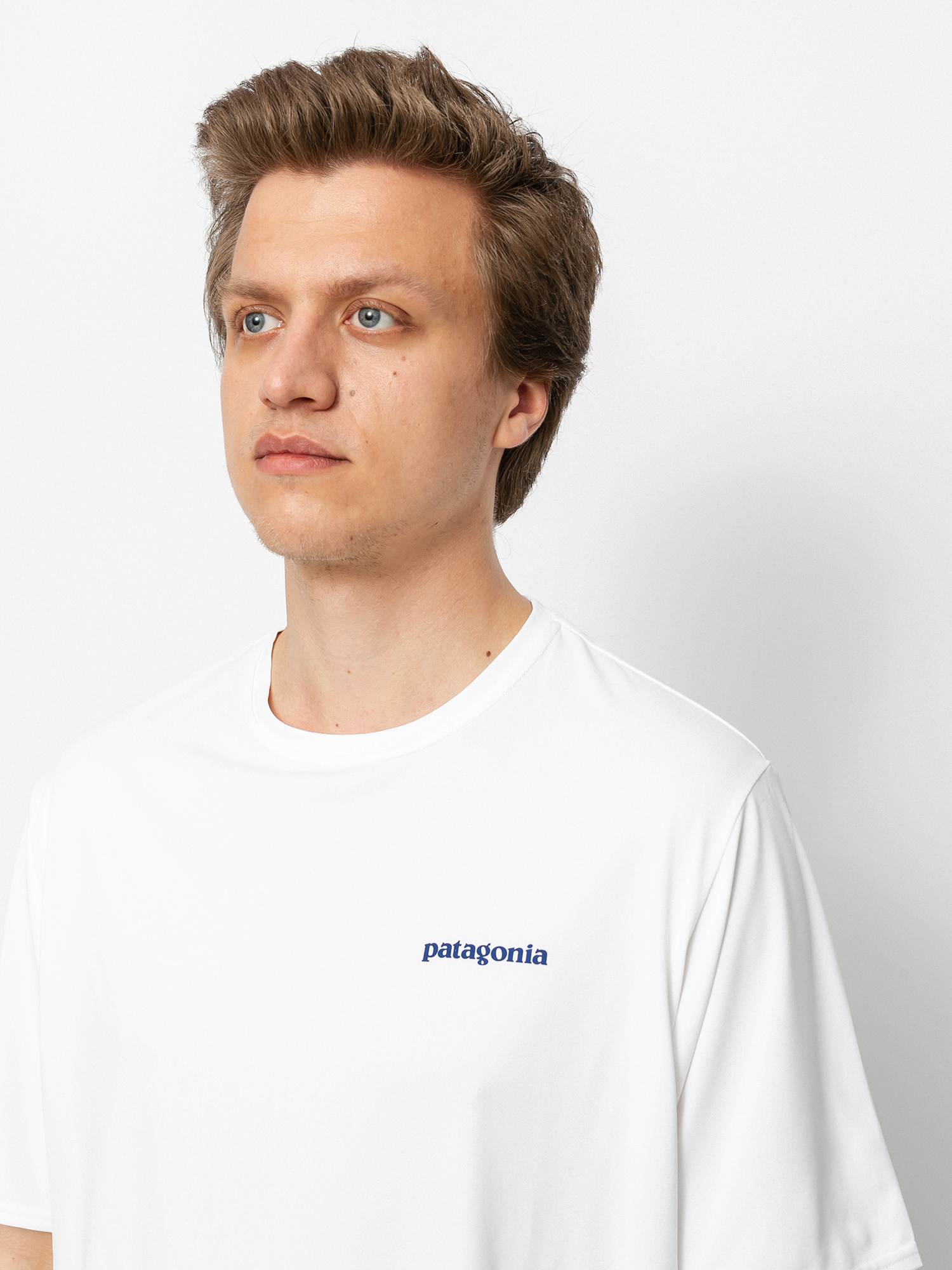 Patagonia Cap Cool Daily Graphic T-shirt - white (boardshort