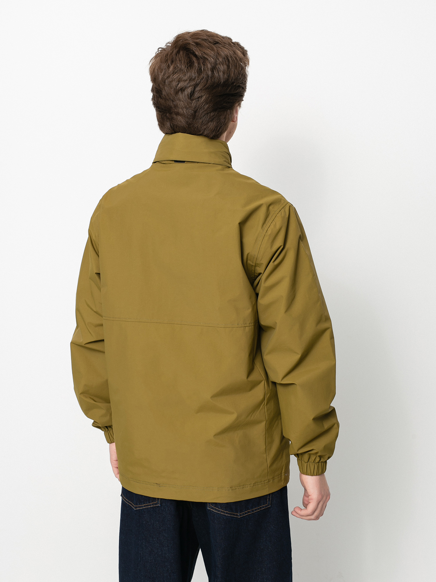 olive green coach jacket