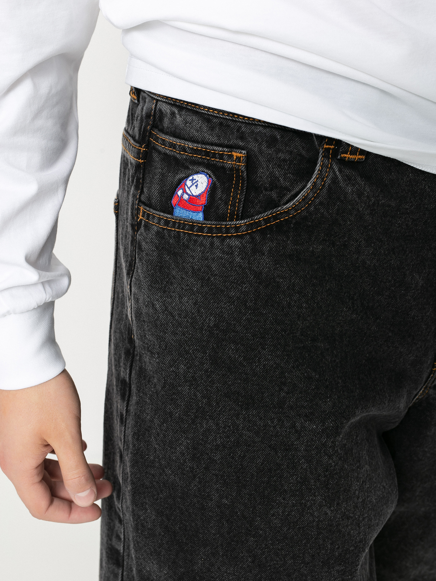 Polar Skate Big Boy Shorts - black (washed black)