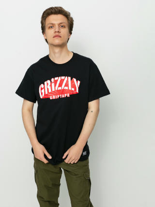 Grizzly Griptape Universidad T-shirt (black)