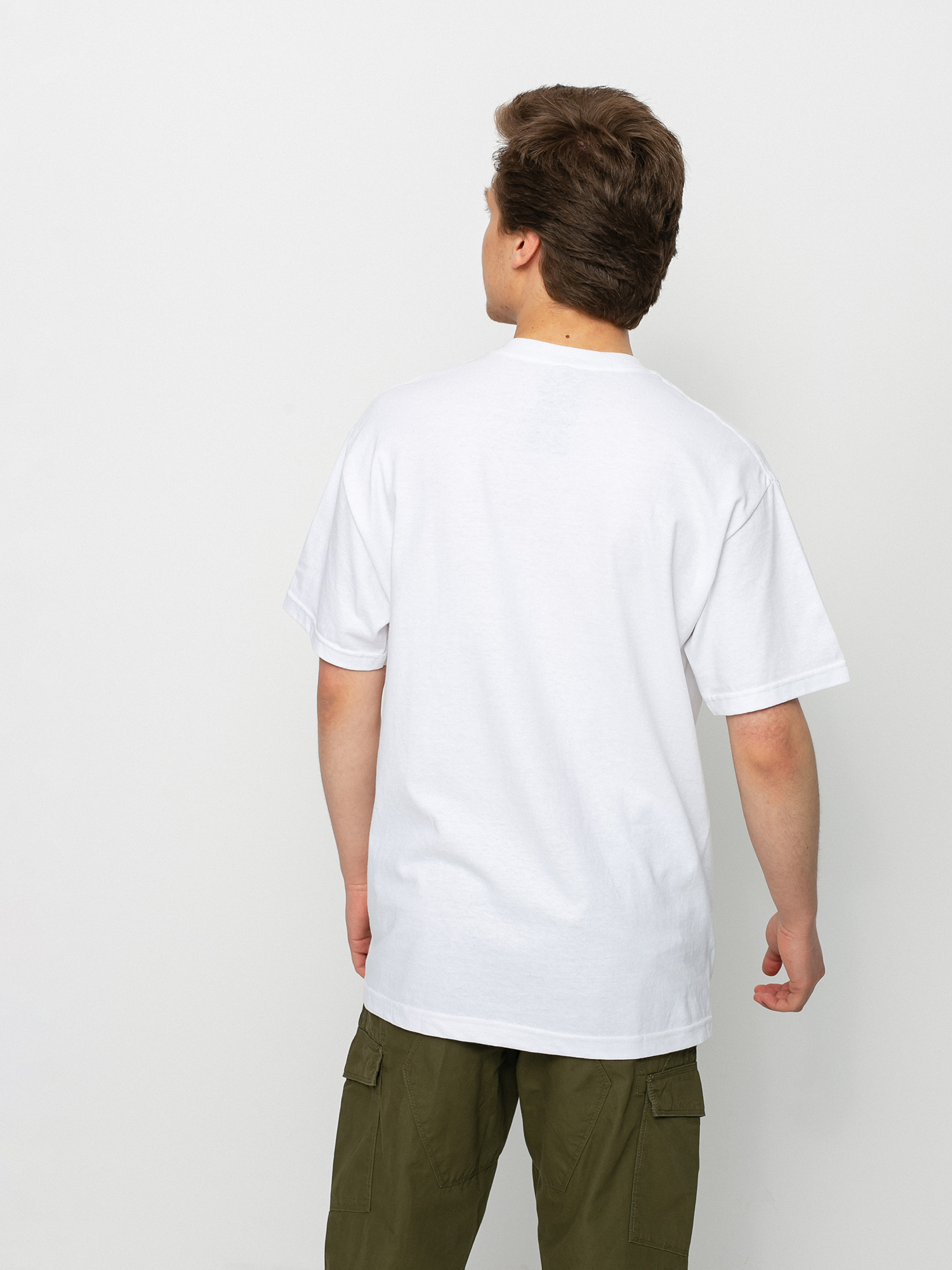 Grizzly Griptape Universidad T-Shirt (white)