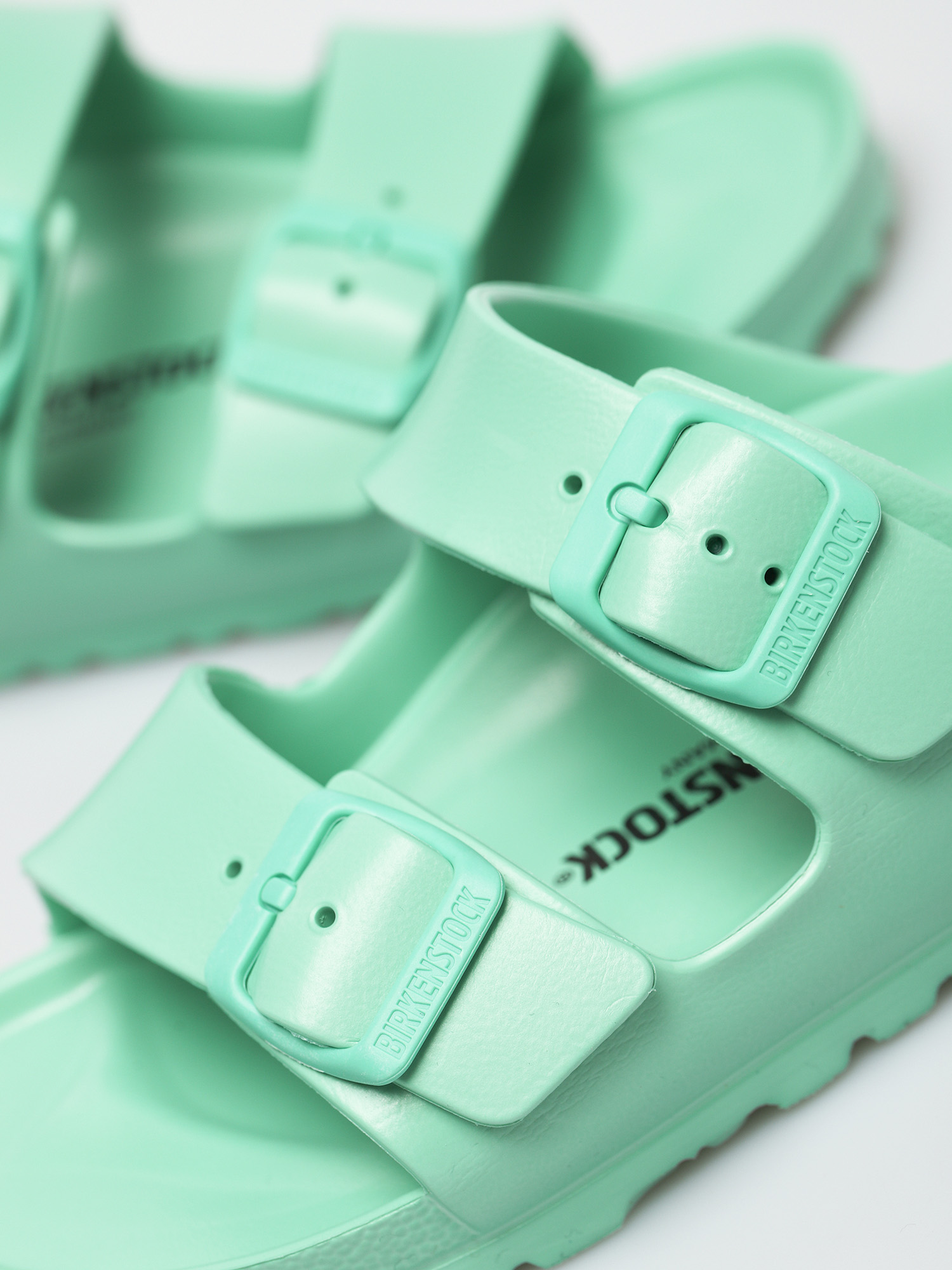 bold jade birkenstocks