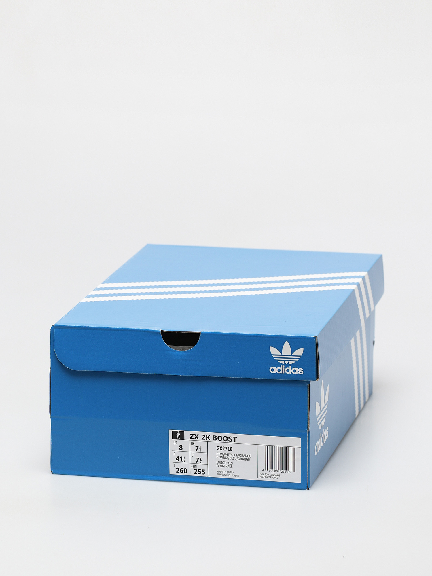 adidas Originals Zx 2K Boost Schuhe (ftwwht/blue/orange)