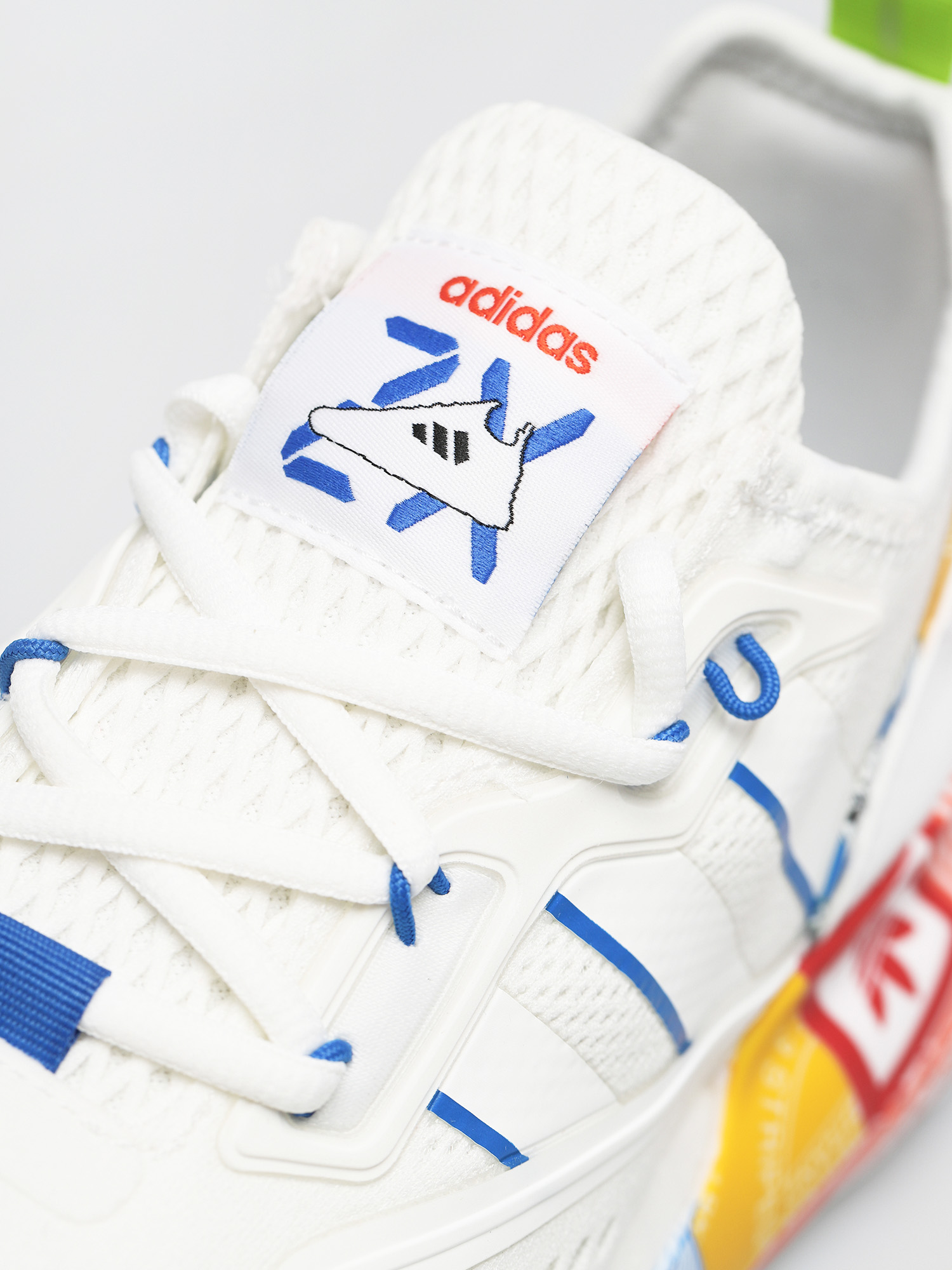 adidas Originals Zx 2K Boost Schuhe (ftwwht/blue/orange)