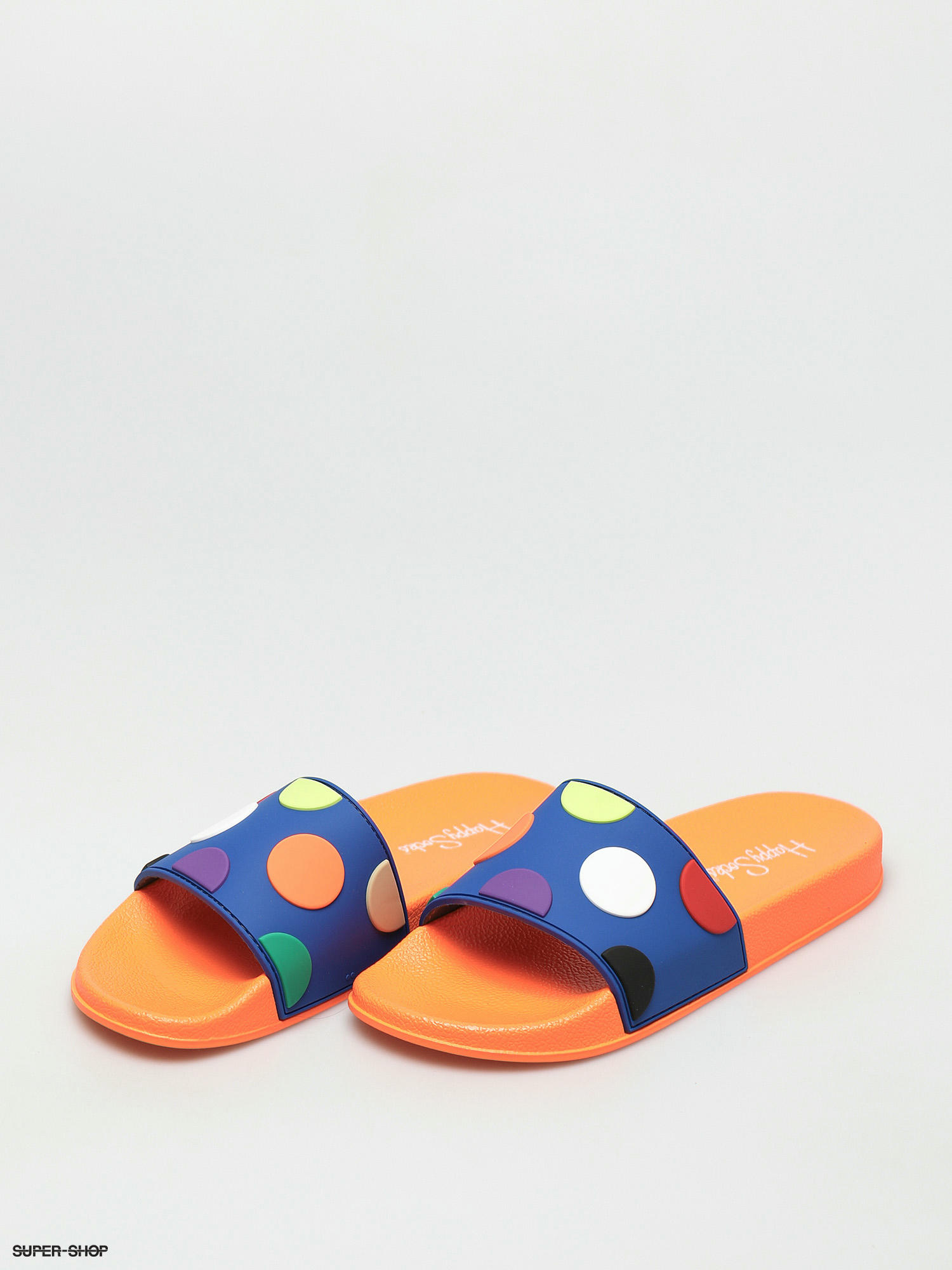 Happy Socks Big Dot Sandals orange