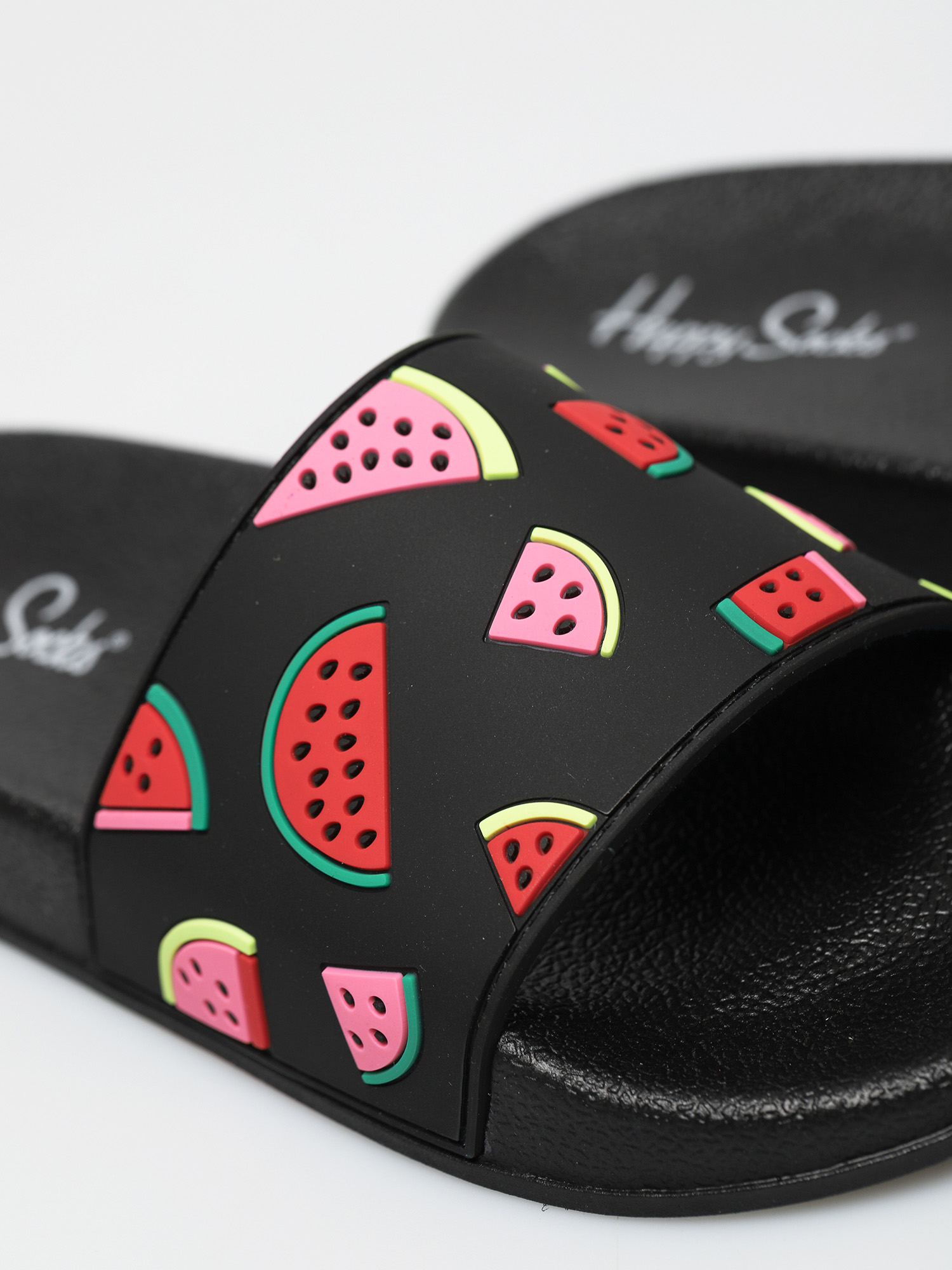 Happy Socks Watermelon Sandals (black)