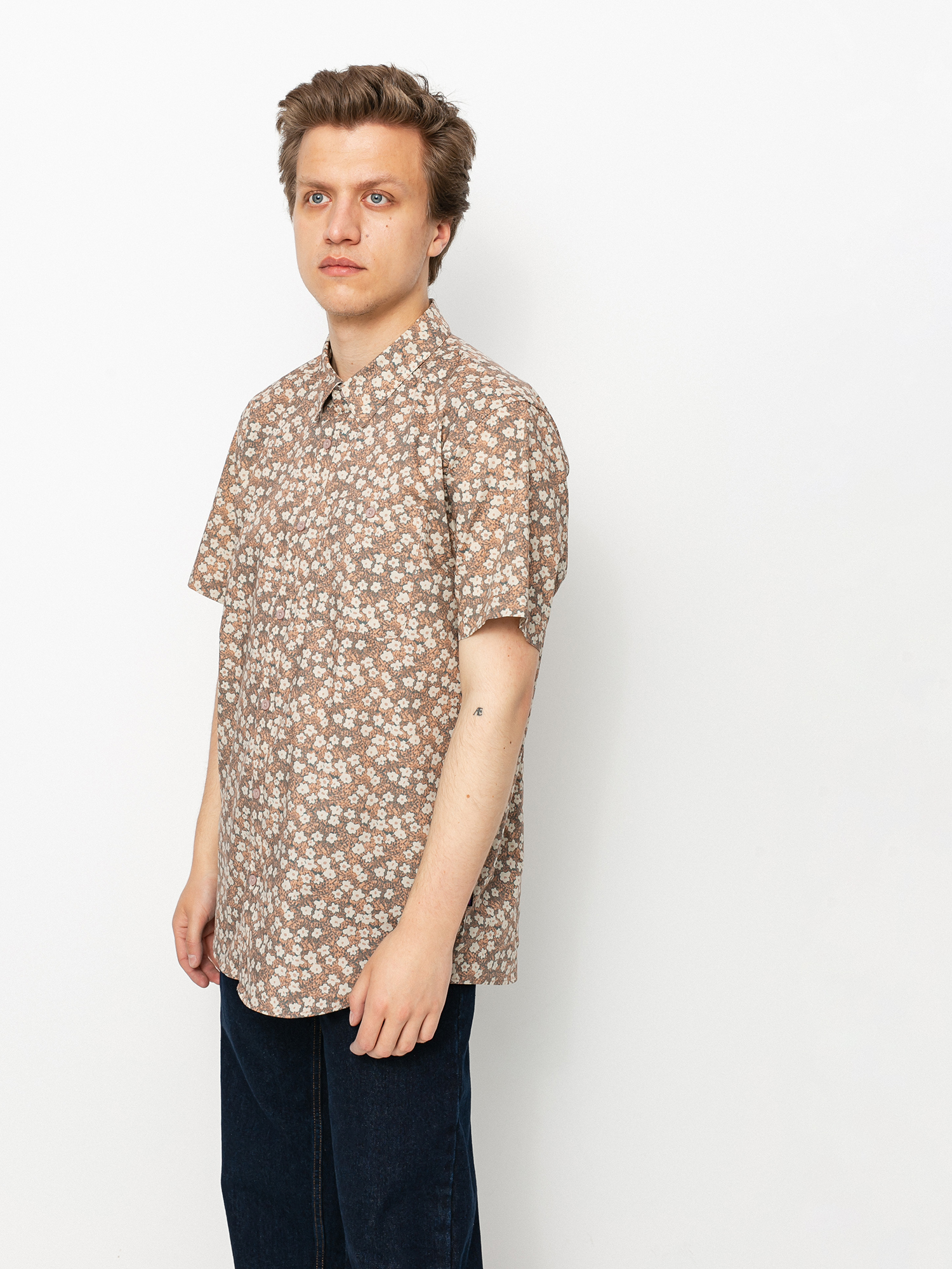 Patagonia Go To Hemd (floral moss 