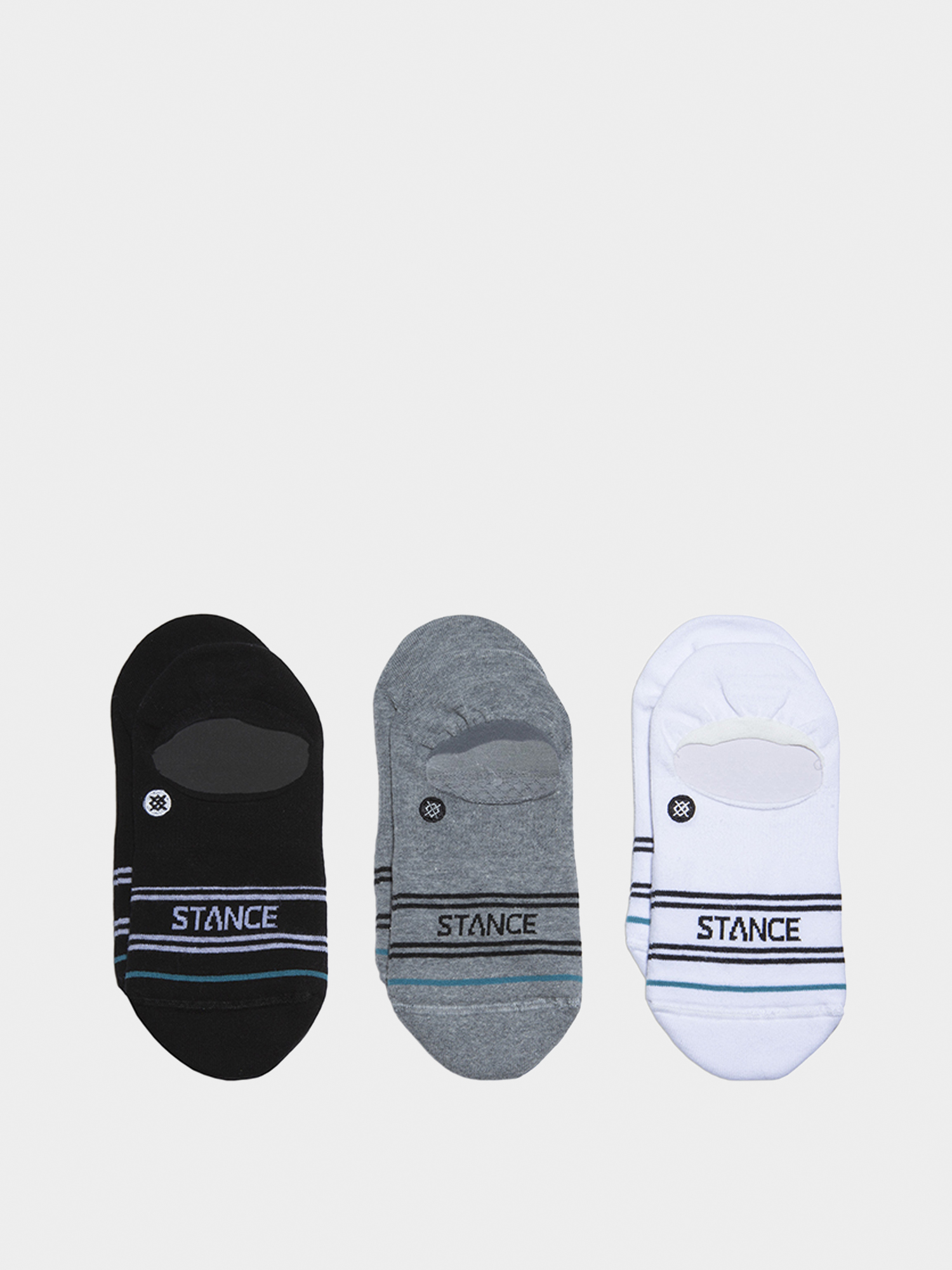 Stance Basic 3 Pack No Show Socks (multi)