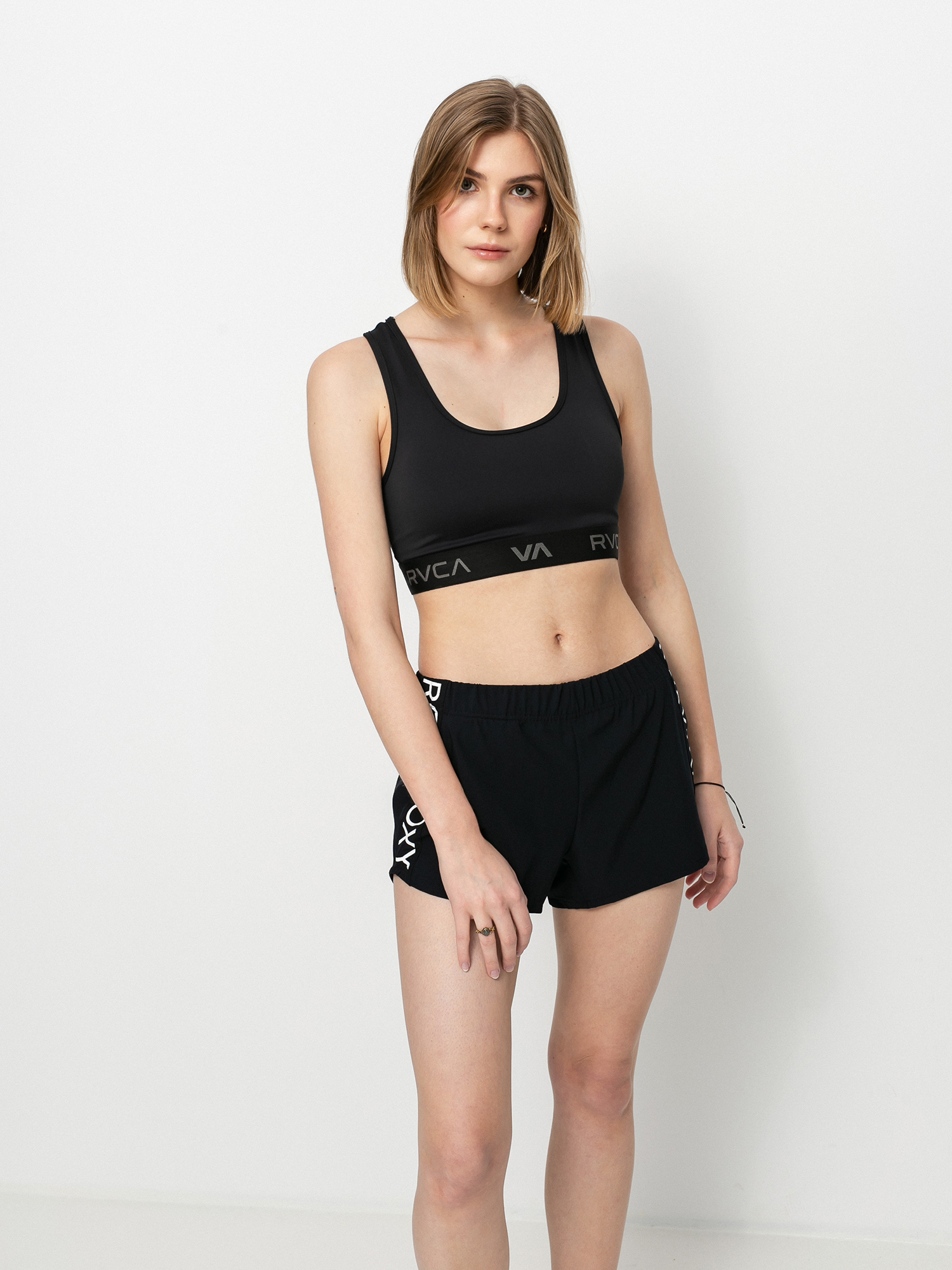 RVCA Cut Out Bra Top Underwear Wmn (black)