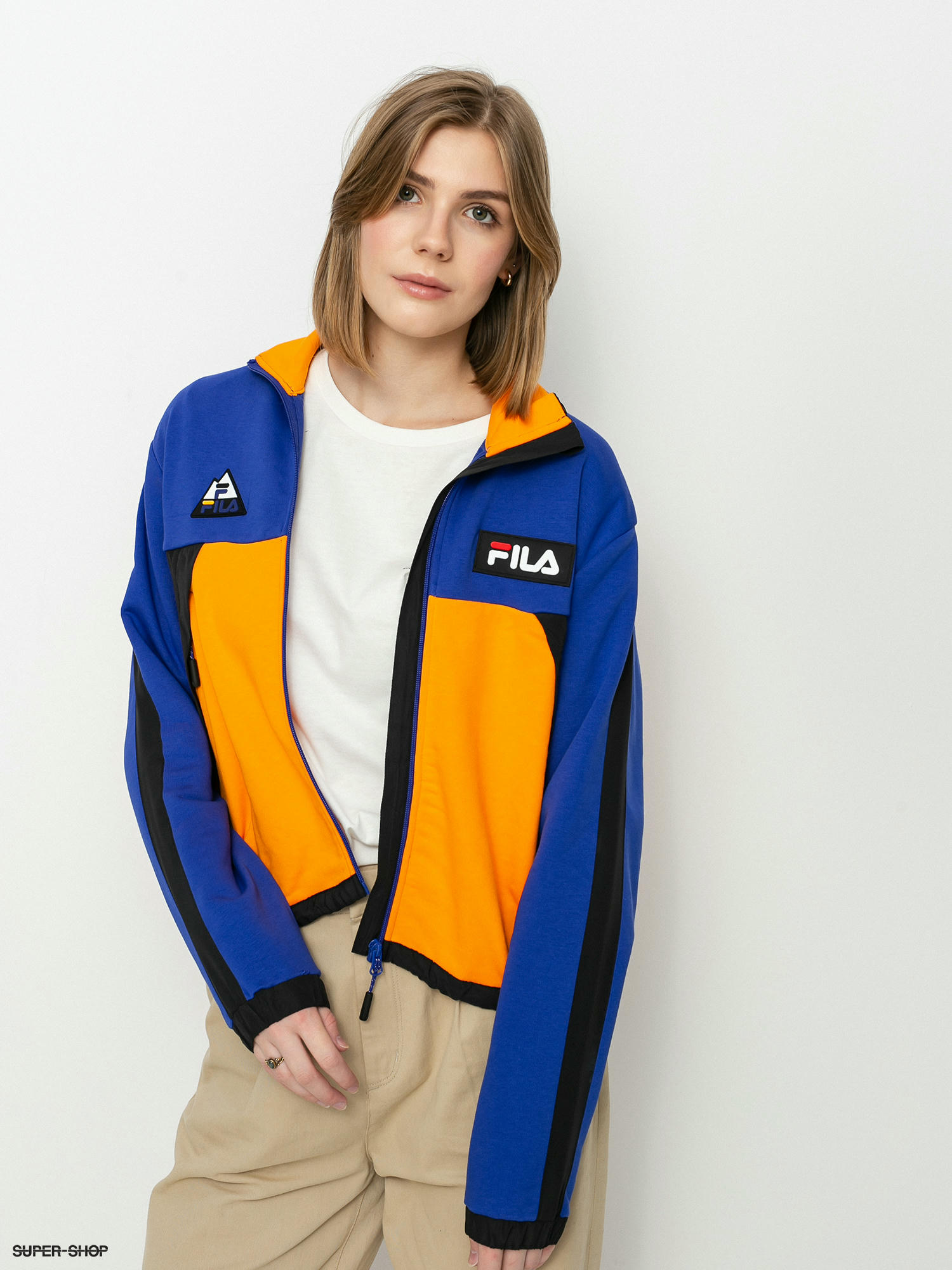 Orange fila clearance jacket