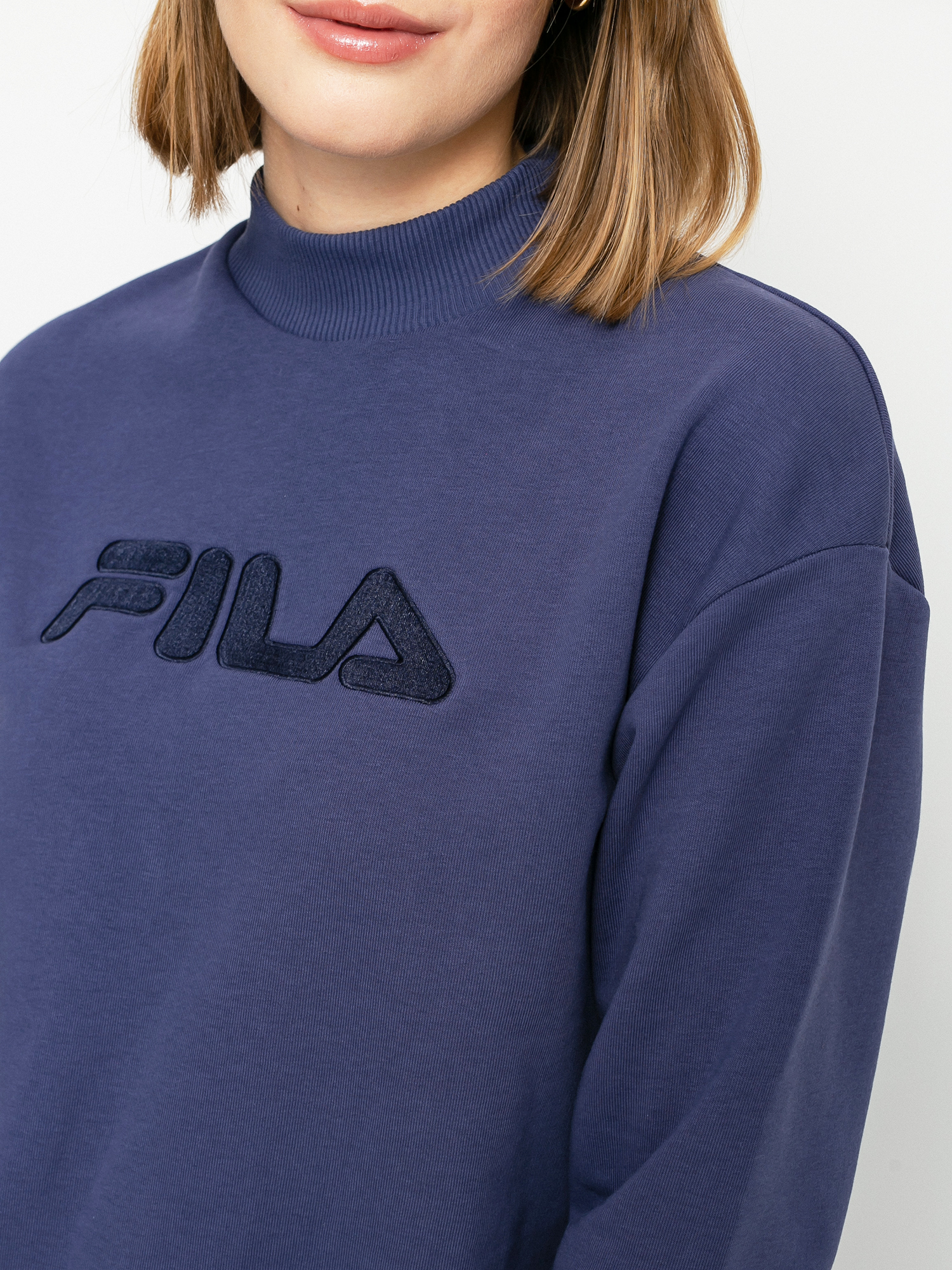 Fila Fauna Wide Cropped Sweatshirt Wmn (crown blue)