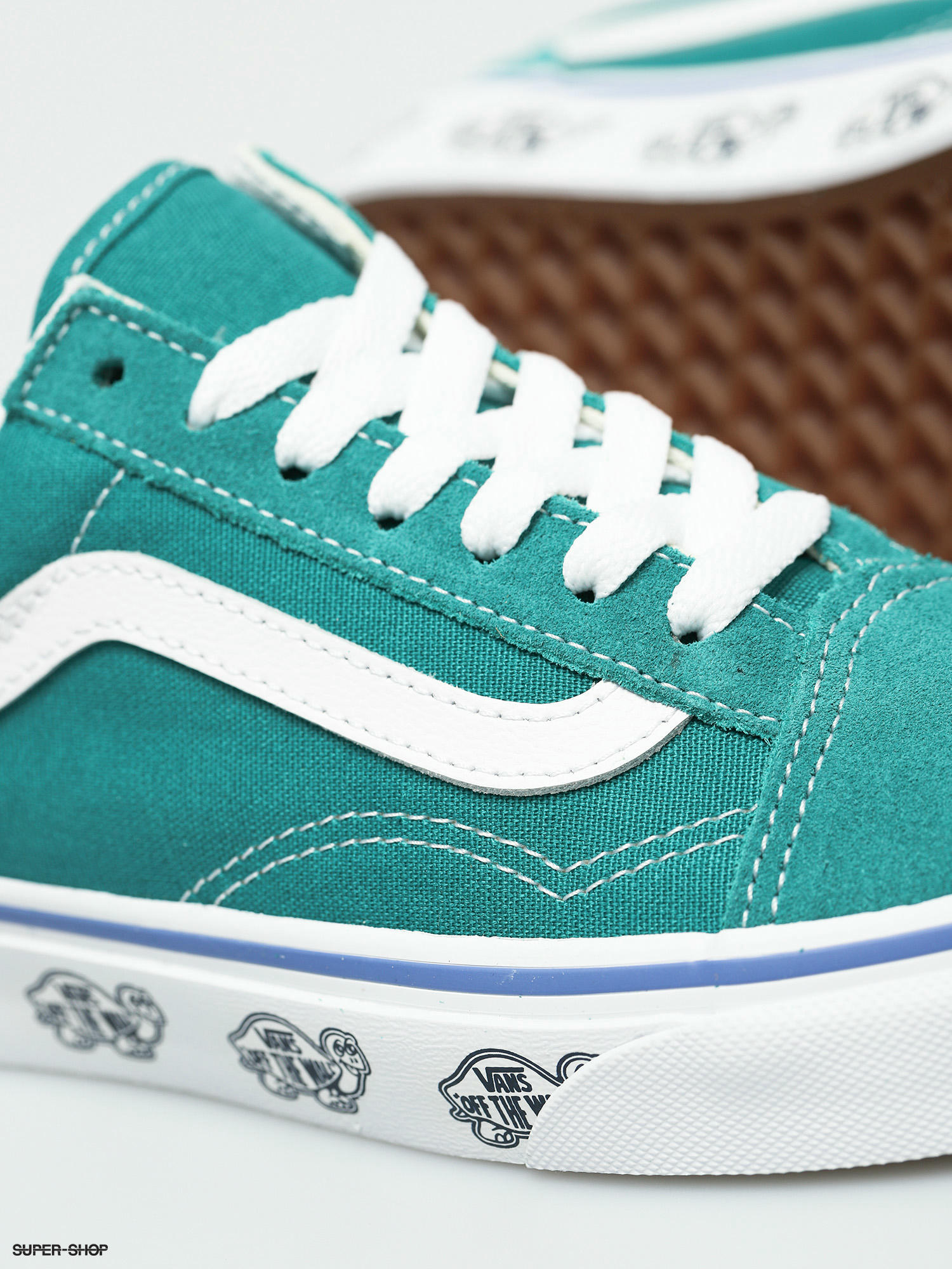 vans old skool bleu turquoise