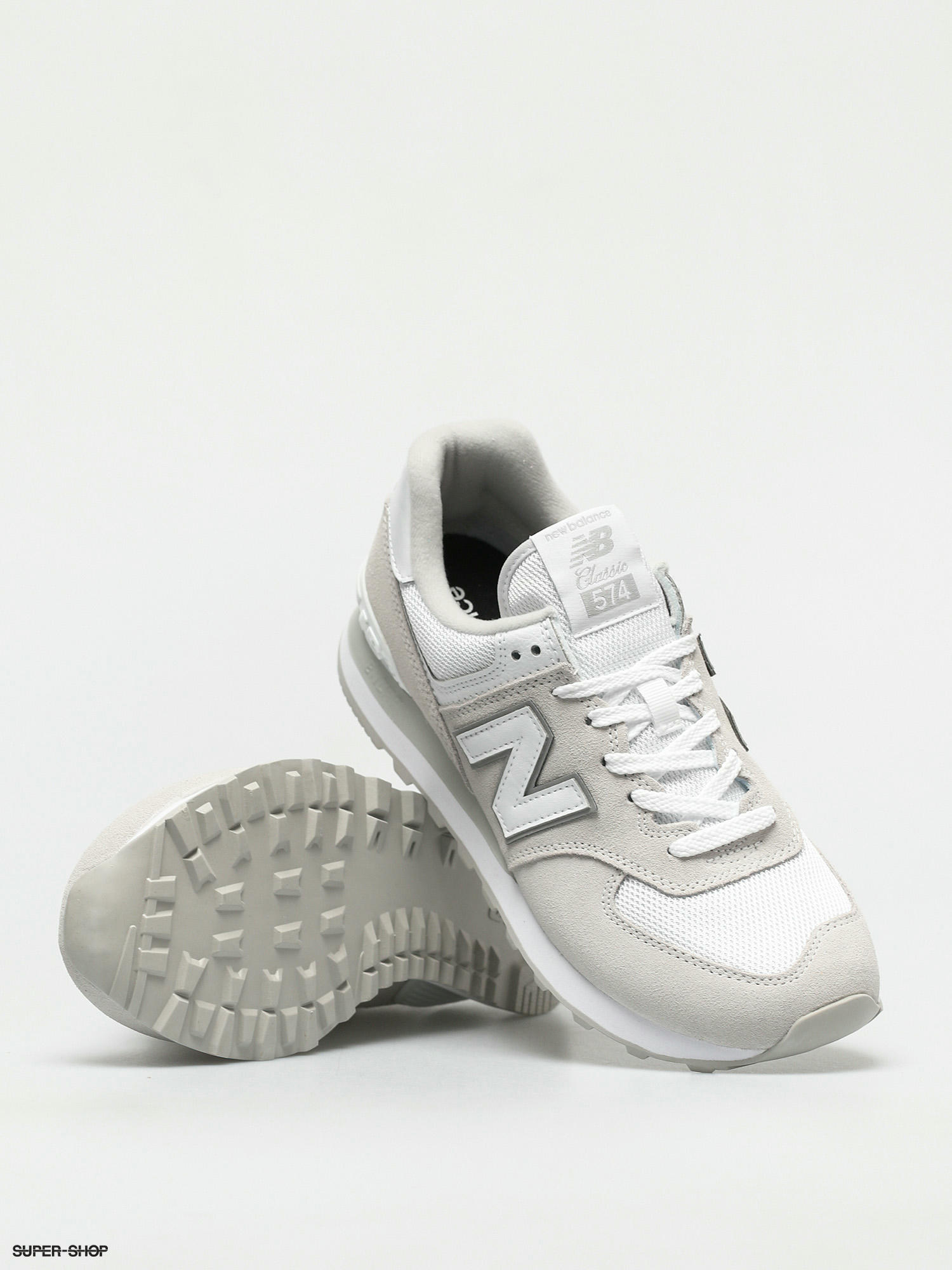 new balance 574 silver with light aluminum