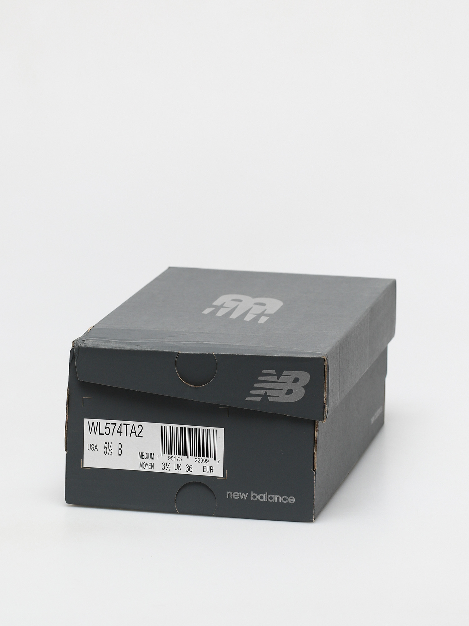 New Balance 574 Shoes Wmn (black/white)