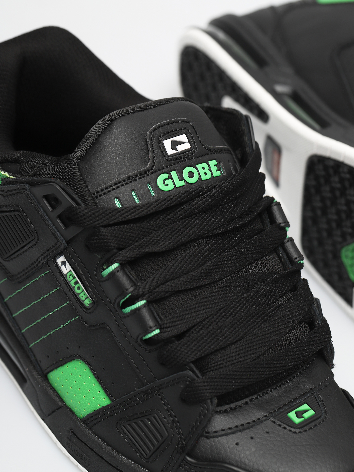 Globe Shoes | Mens Globe Sabre Shoes Olive Black Plaid * Sanstormspress