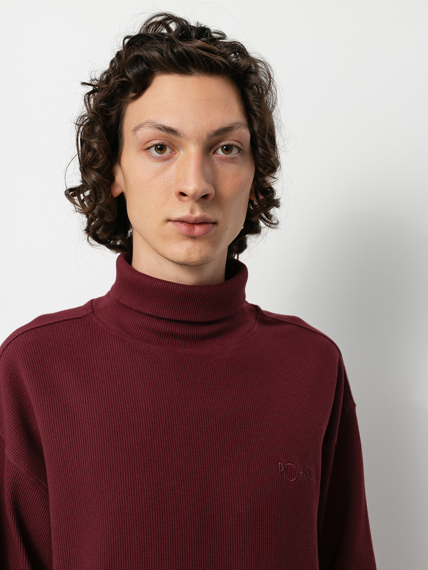 Polar Skate Shin Turtleneck Longsleeve (wine)