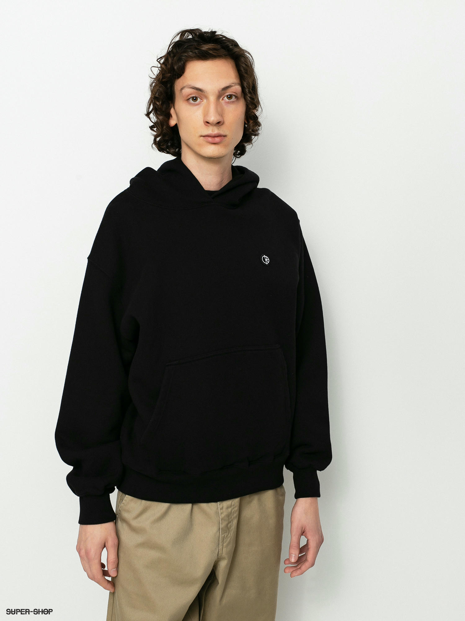 Polar Skate Patch HD Hoodie (black)