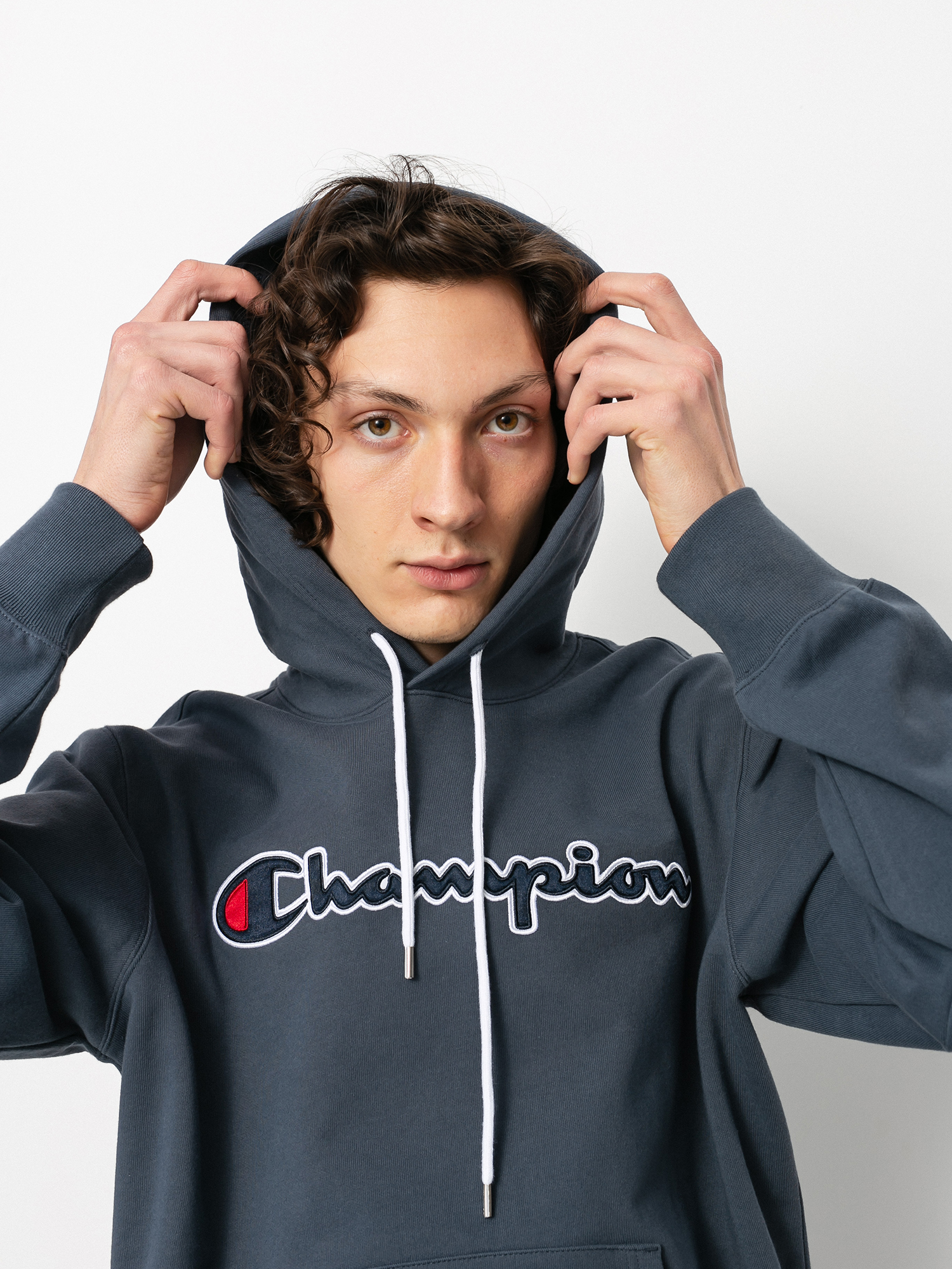 Champion Sweatshirt HD 214183 Hoodie - grey (chc)