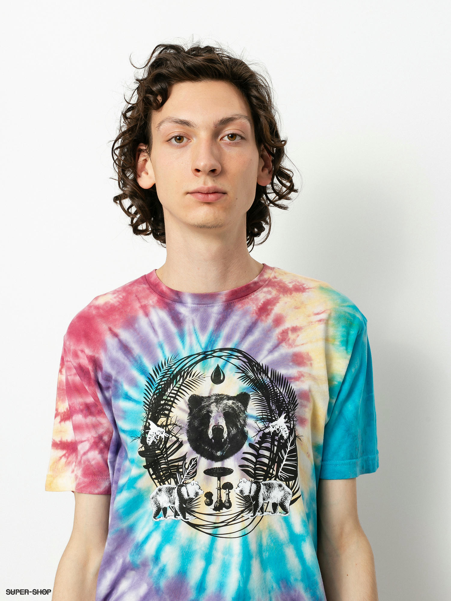 Tee Logo Tie Dye Camo Skateboard T Shirt CREATURE 