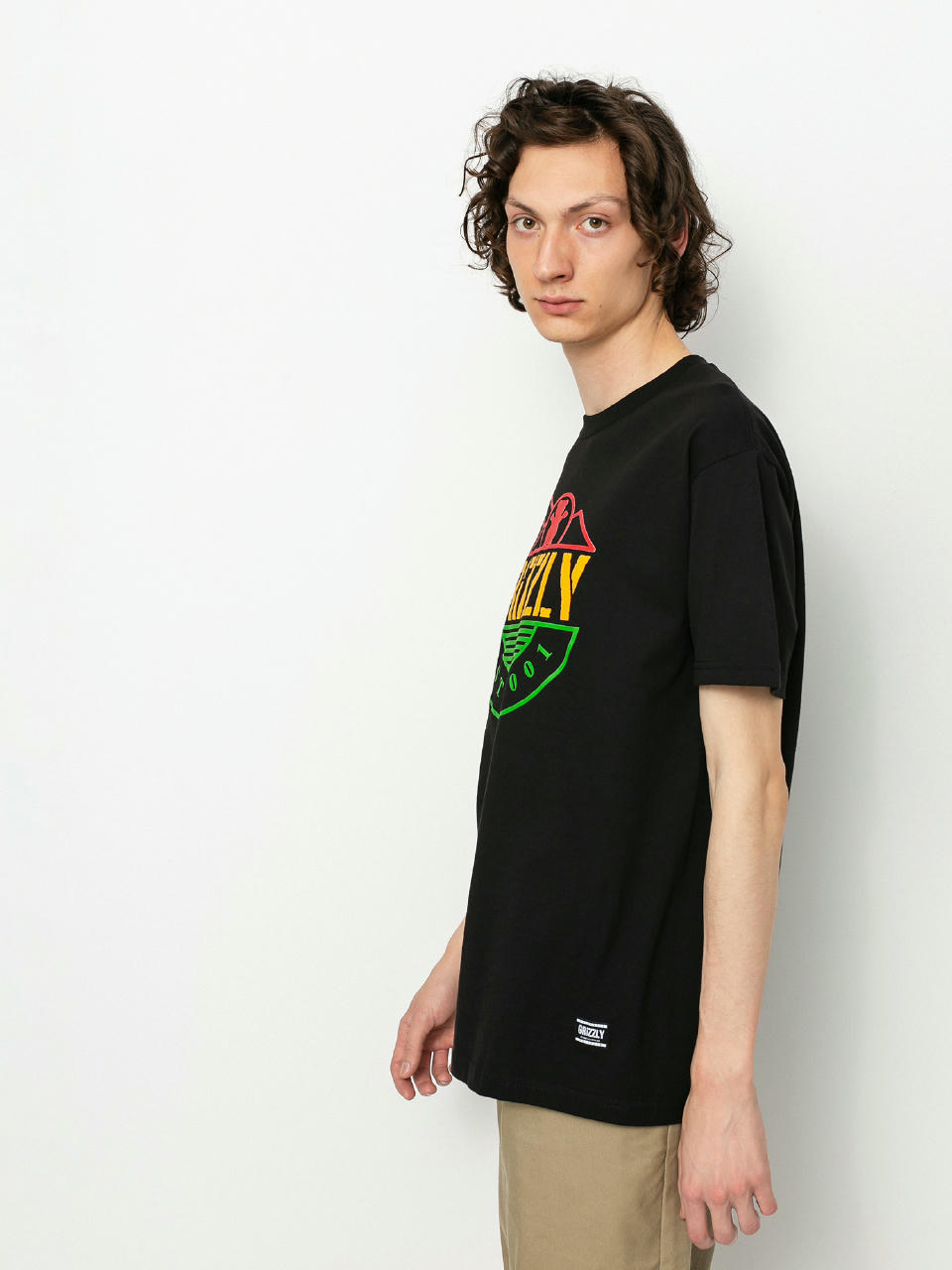 Grizzly Griptape Higher Standard T-shirt (black)