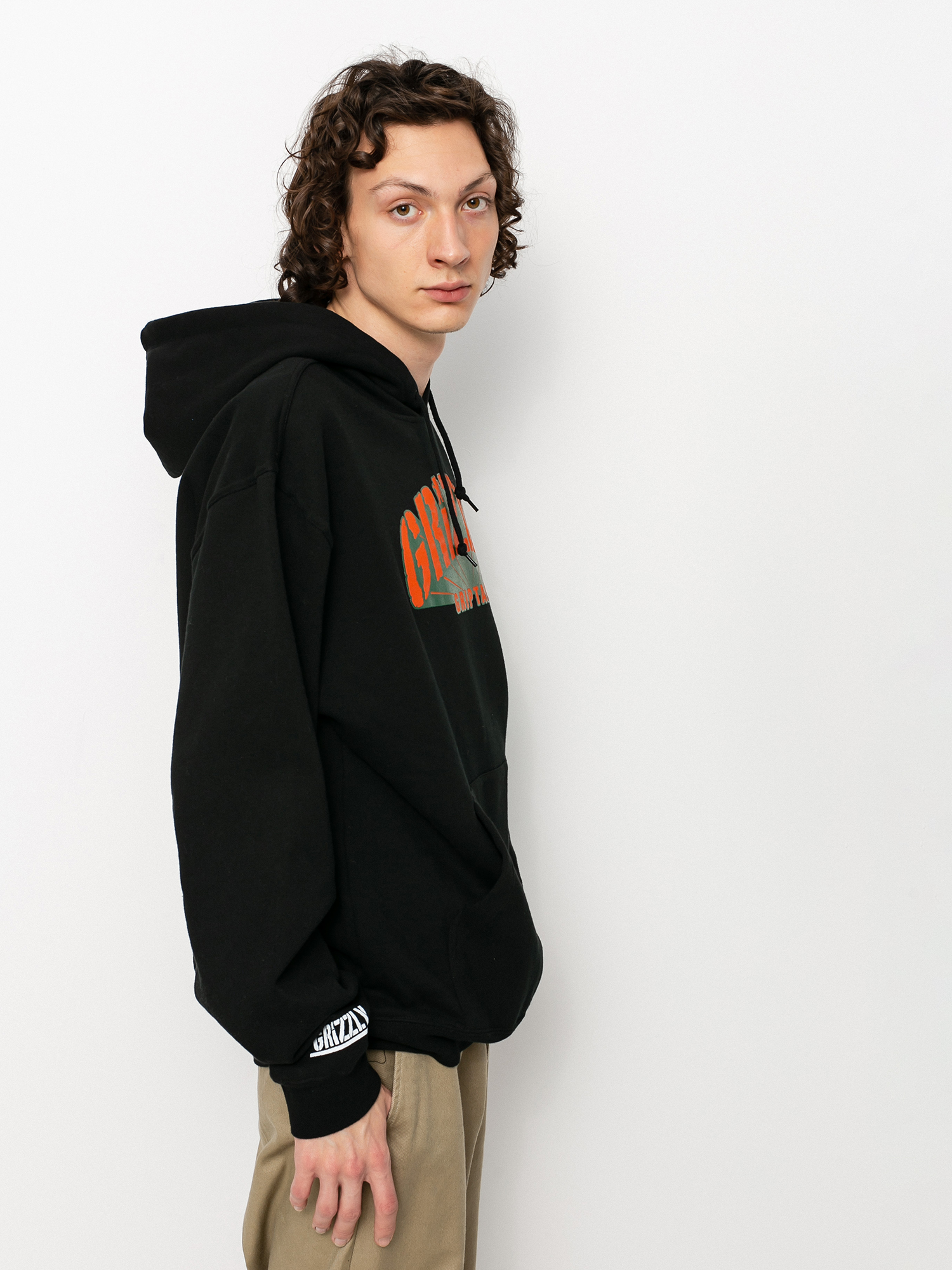 Grizzly cheap skateboarding hoodie