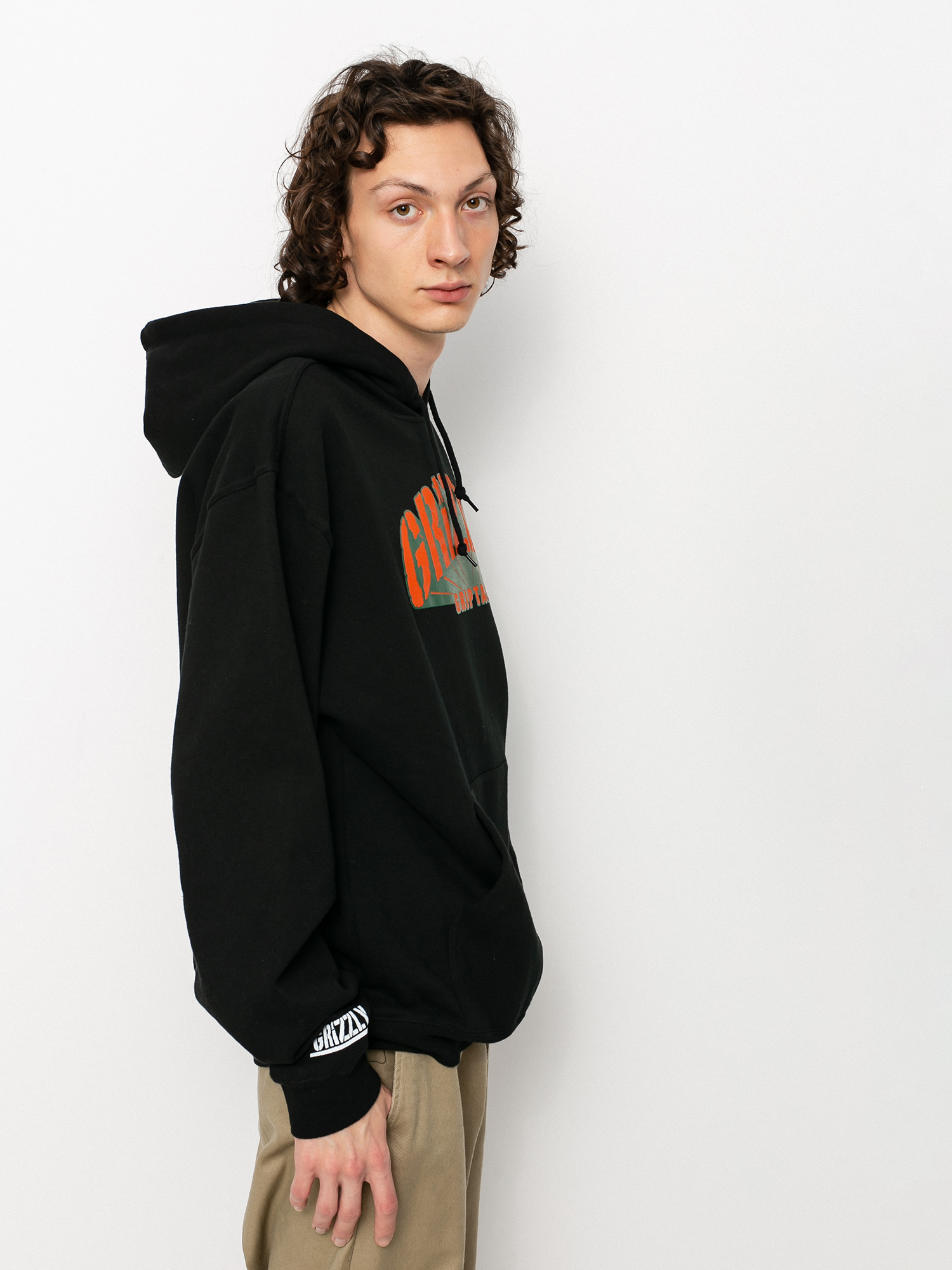 Grizzly Griptape Universidad HD Hoodie (black)