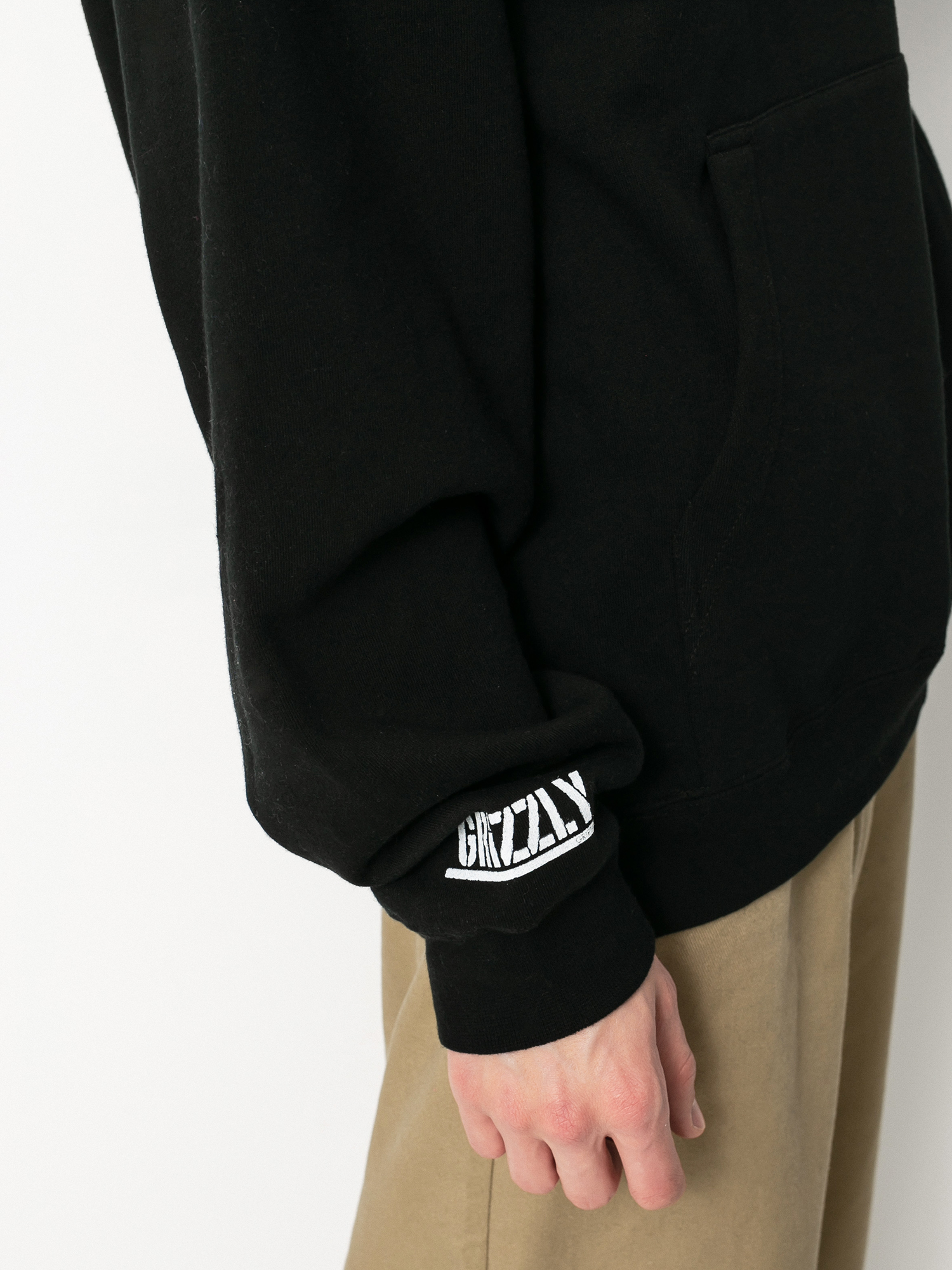 Grizzly Griptape Universidad HD Hoodie (black)