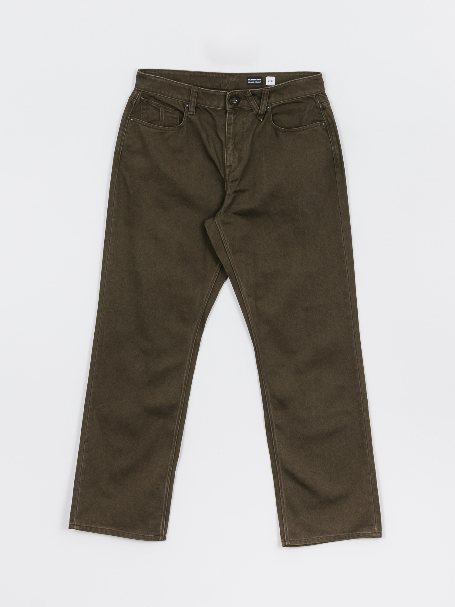 Volcom Substance Denim Pants (tarmac brown)