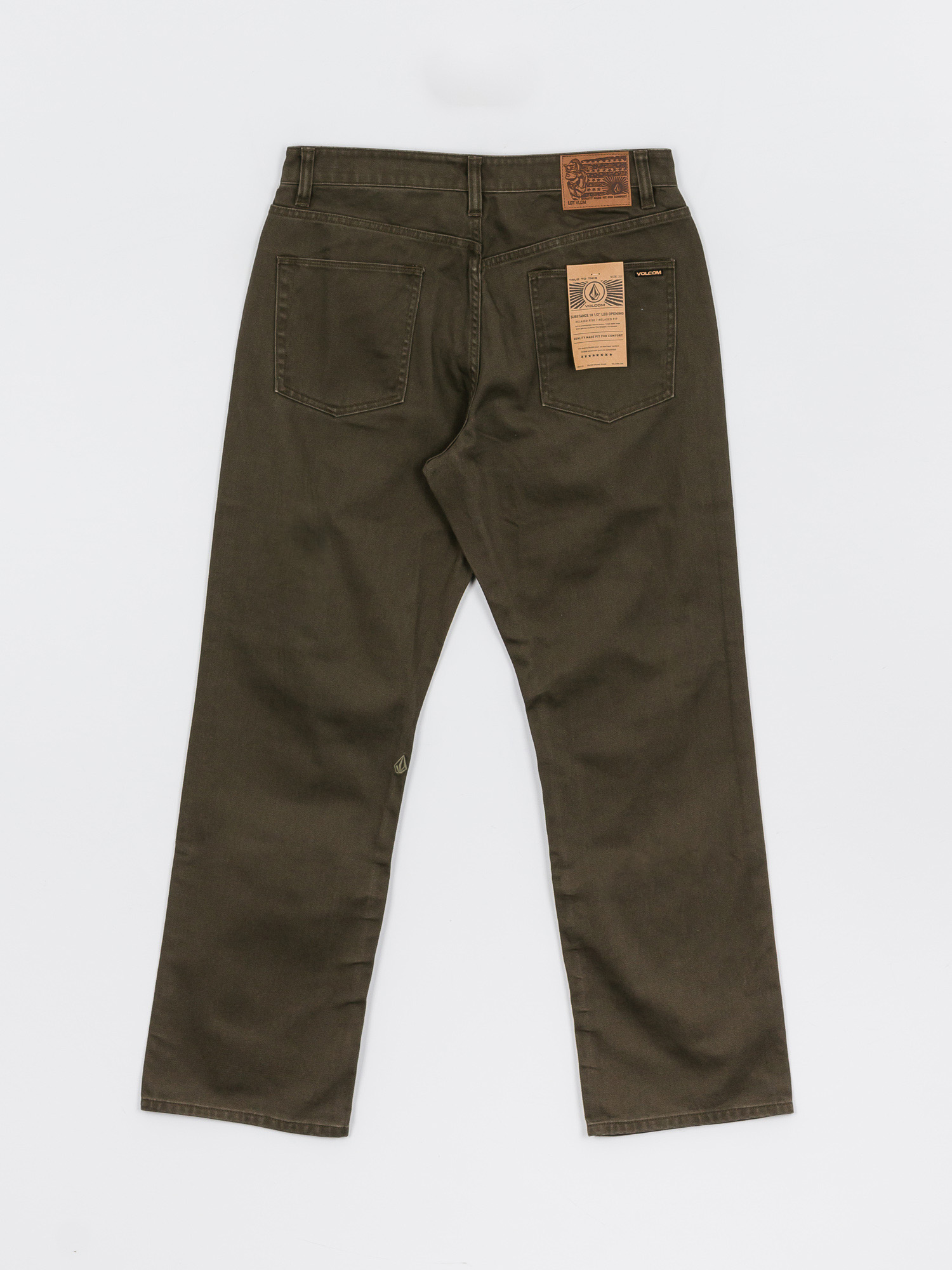 Volcom Substance Denim Pants (tarmac brown)