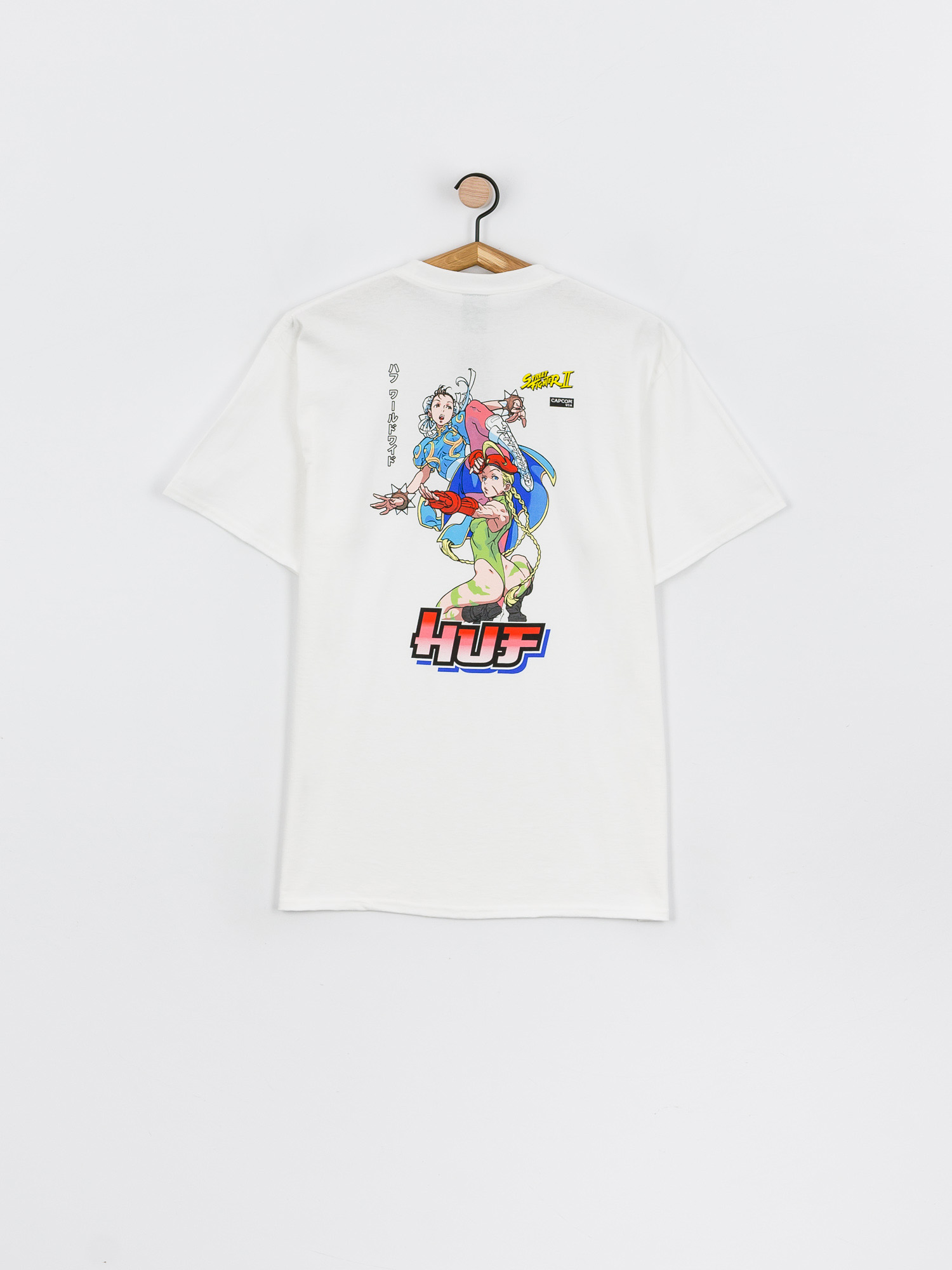 HUF X Street Fighter Chun Li & Cammy T-Shirt (white)