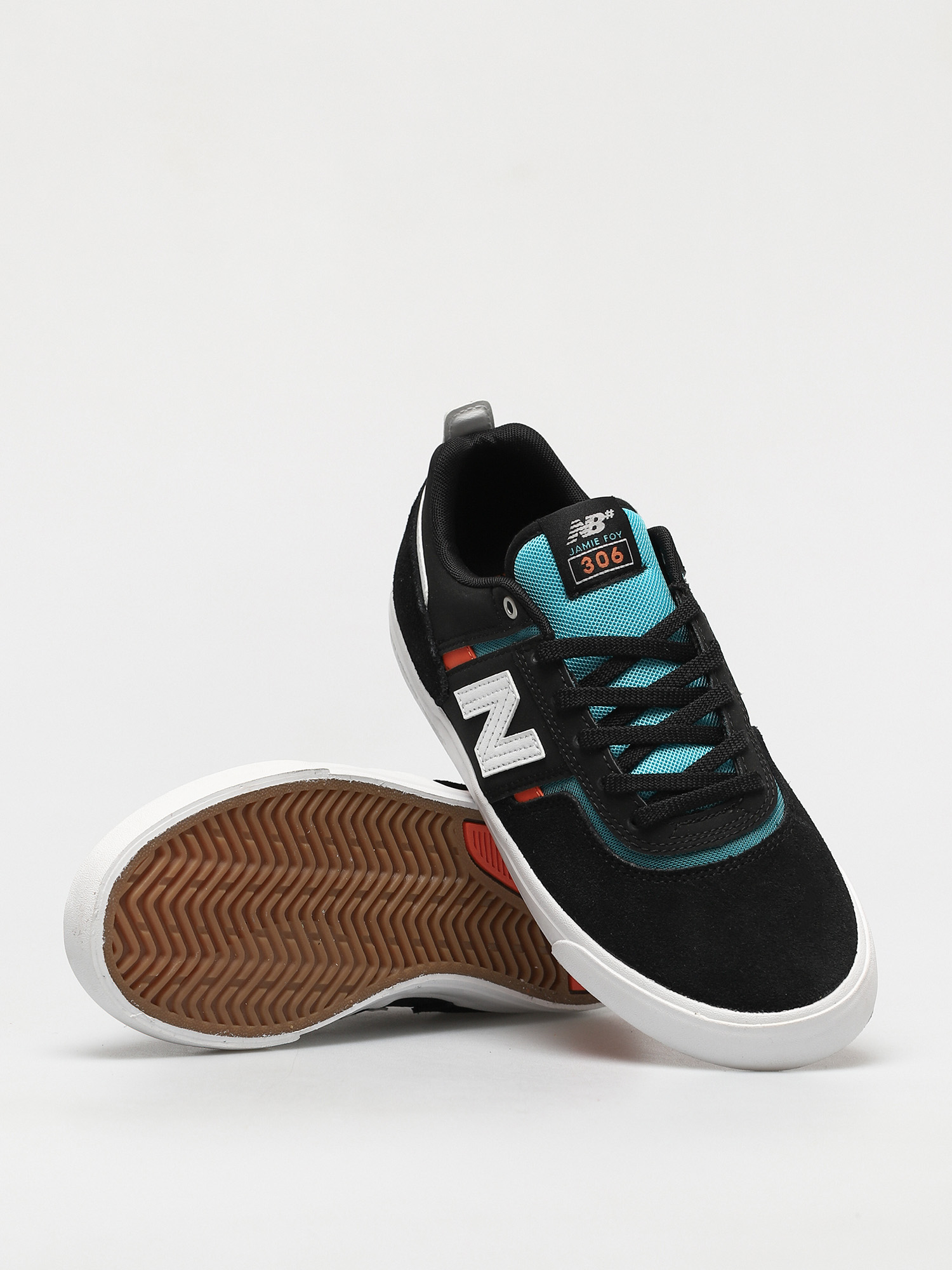 New Balance 306 Shoes (black/orange)