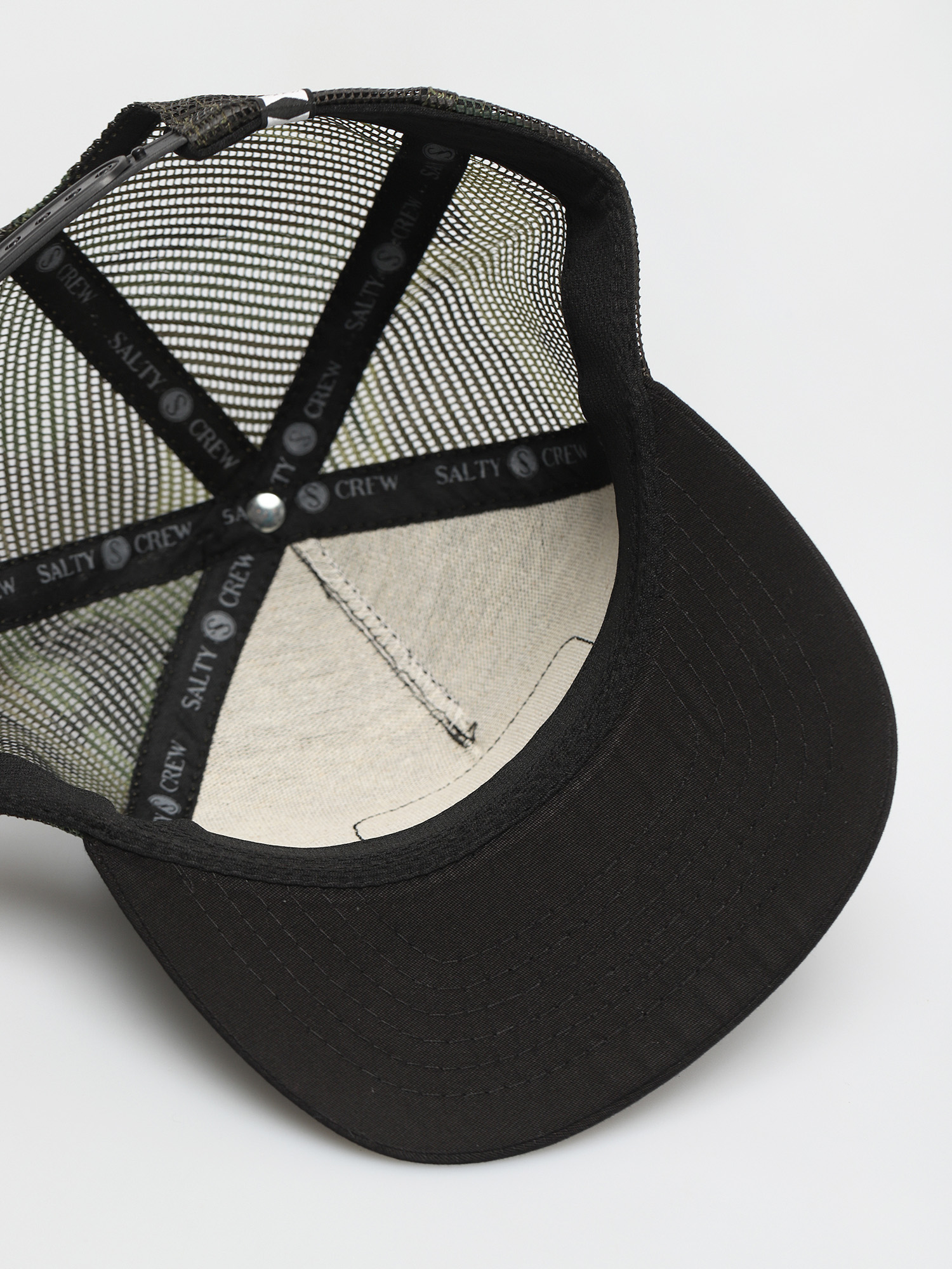 Salty Crew Bigmouth Trucker Cap (black/camo)