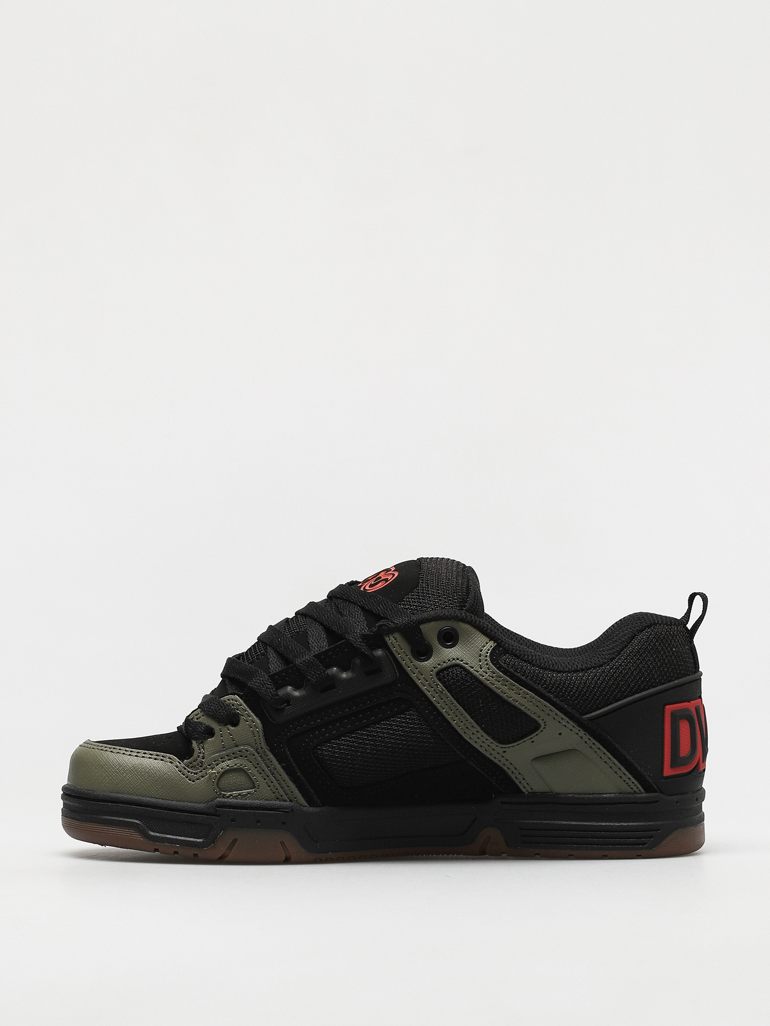 DVS Comanche Shoes (black olive orange nubuck)