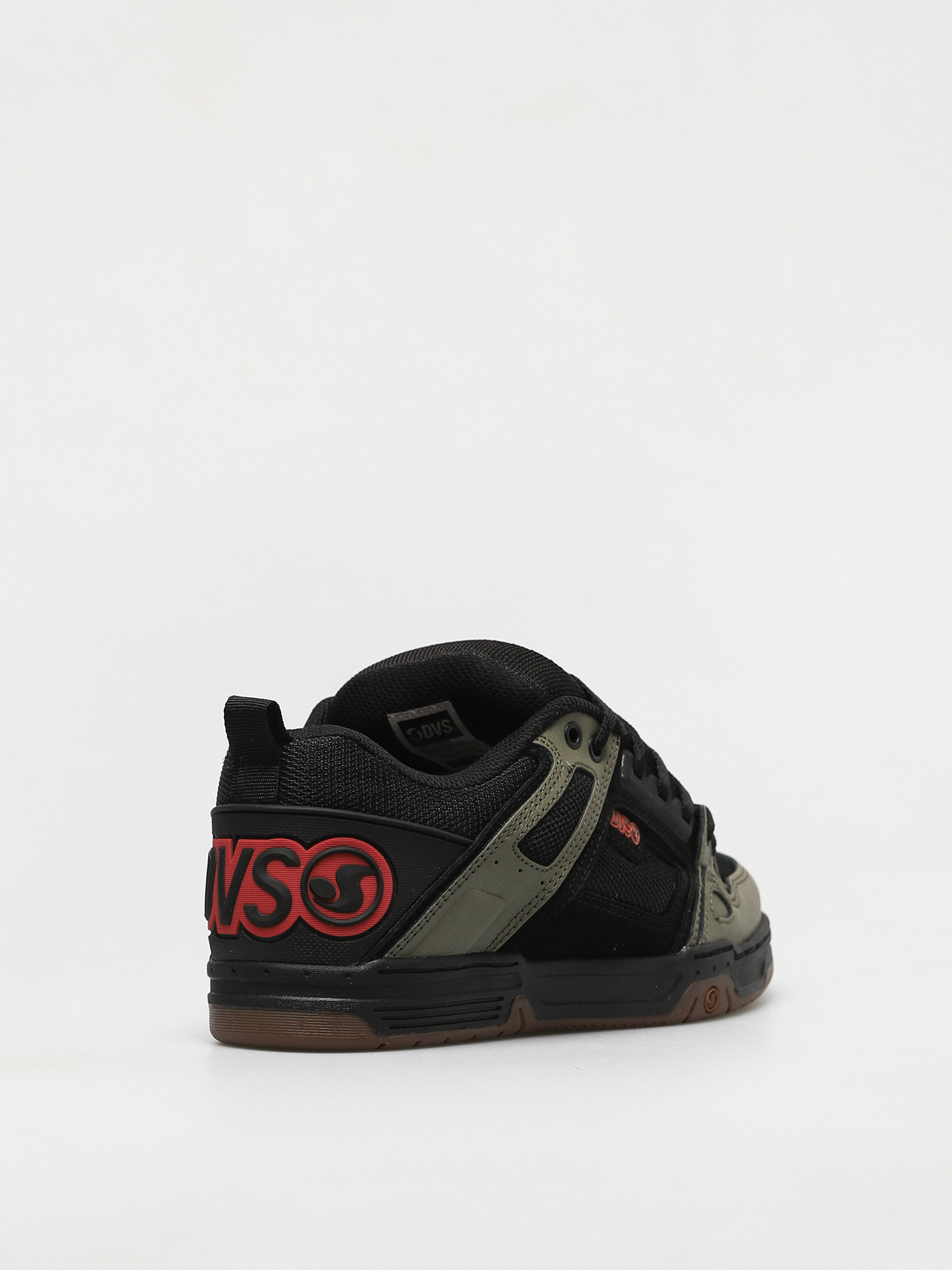 DVS Comanche Shoes (black olive orange nubuck)