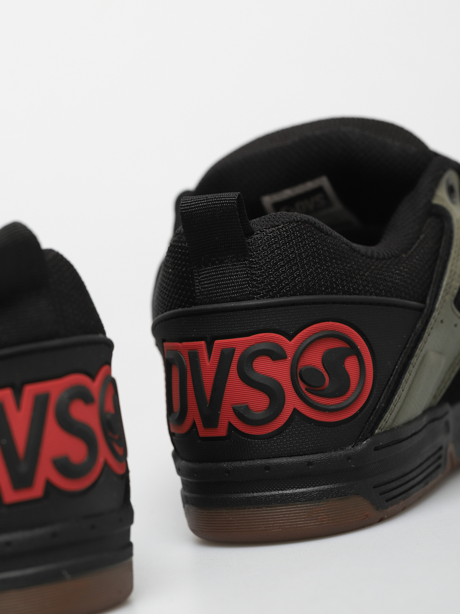 DVS Comanche Shoes (black olive orange nubuck)