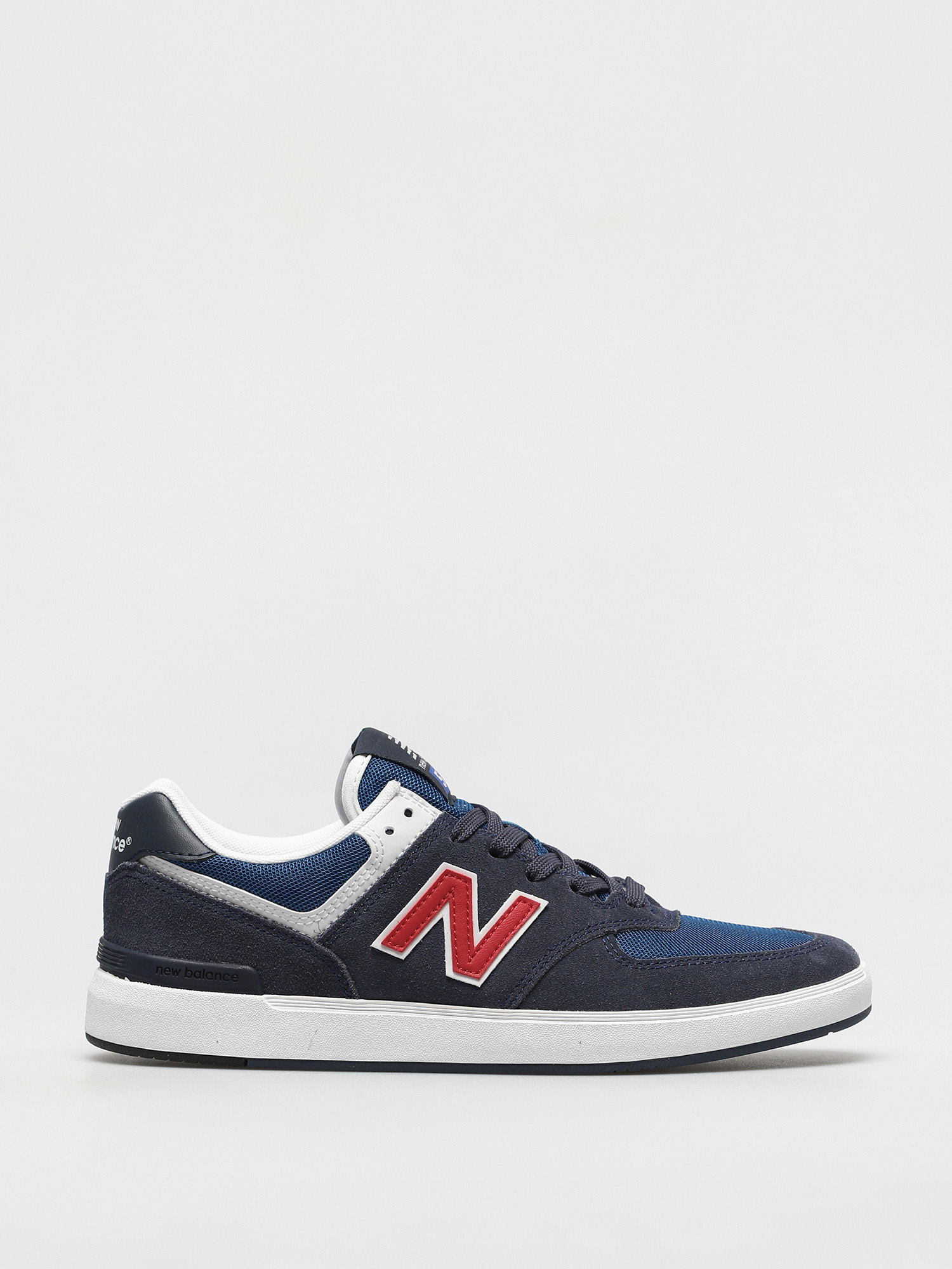 New Balance All Coasts 574 Shoes (navy/red)