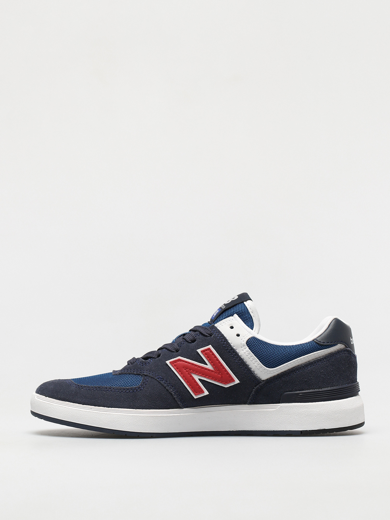 New Balance All Coasts 574 Shoes (navy/red)